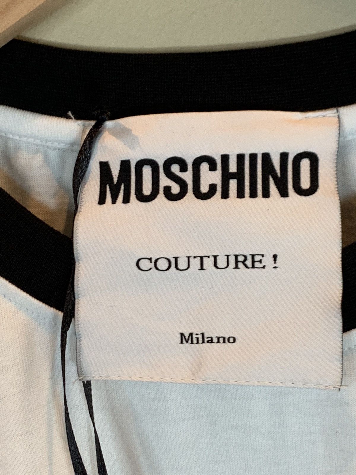 Designer × Moschino *RARE* New Moschino Couture Milano x Smiley Art T-Shirt - 48 Size US M / EU 48-50 / 2 - 5 Thumbnail