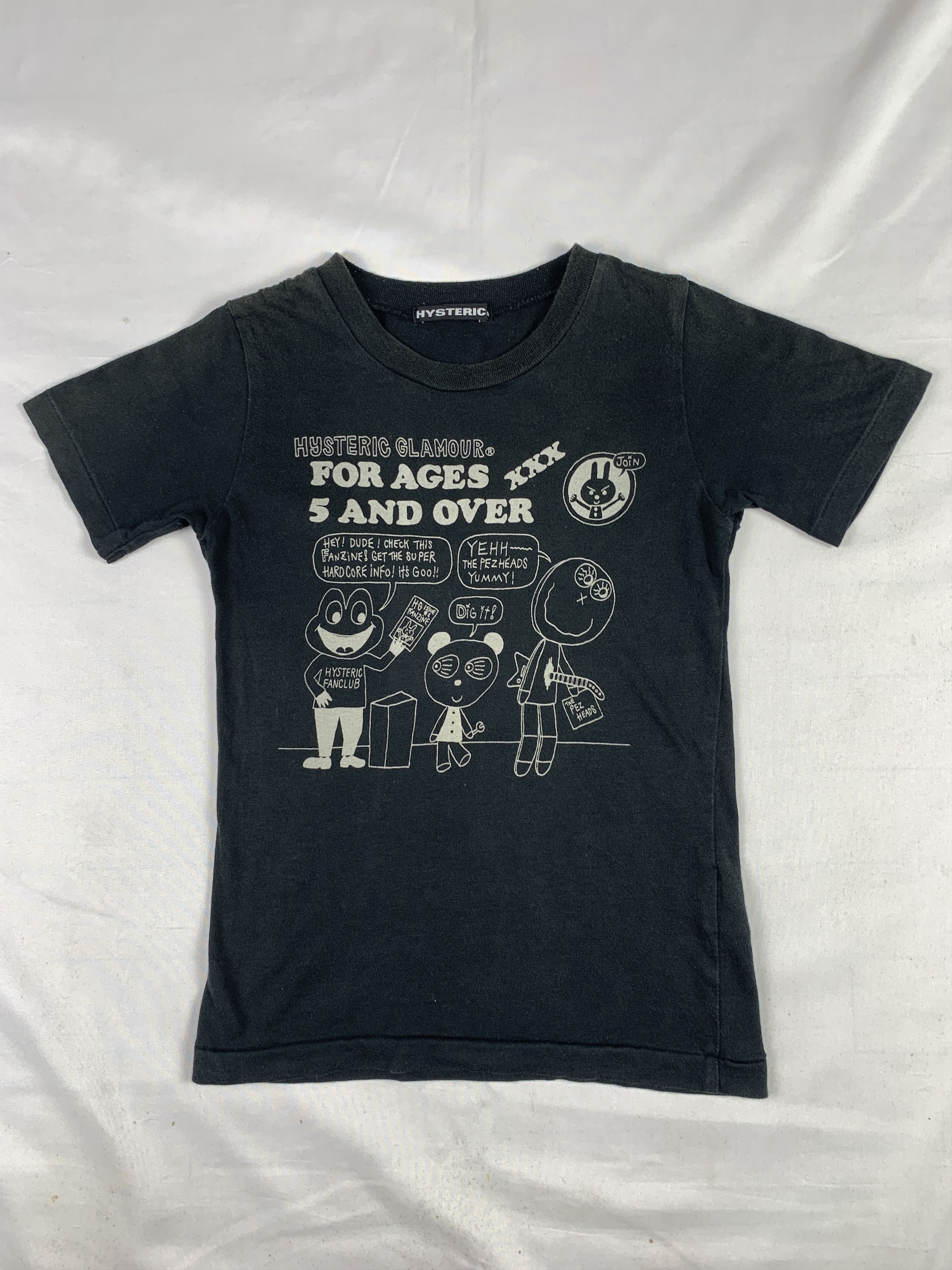 Hysteric Glamour 2000s Hysteric Glamour Cute Art Baby Tee (XS) Size XS / US 0-2 / IT 36-38 - 1 Thumbnail