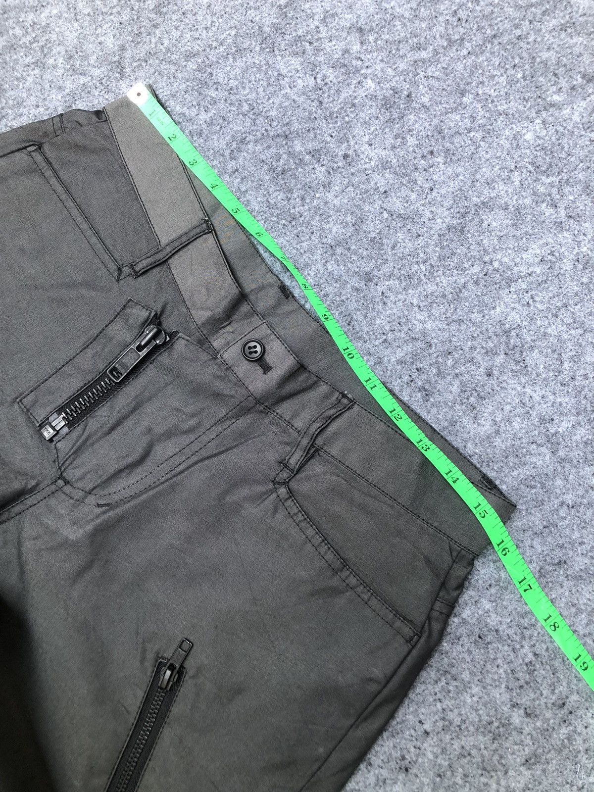 Japanese Brand × Katharine Hamnett London × Le Grande Bleu (L.G.B.) Y2K💥 Katharine Hamnett Zipper Pants Size US 31 - 12 Thumbnail