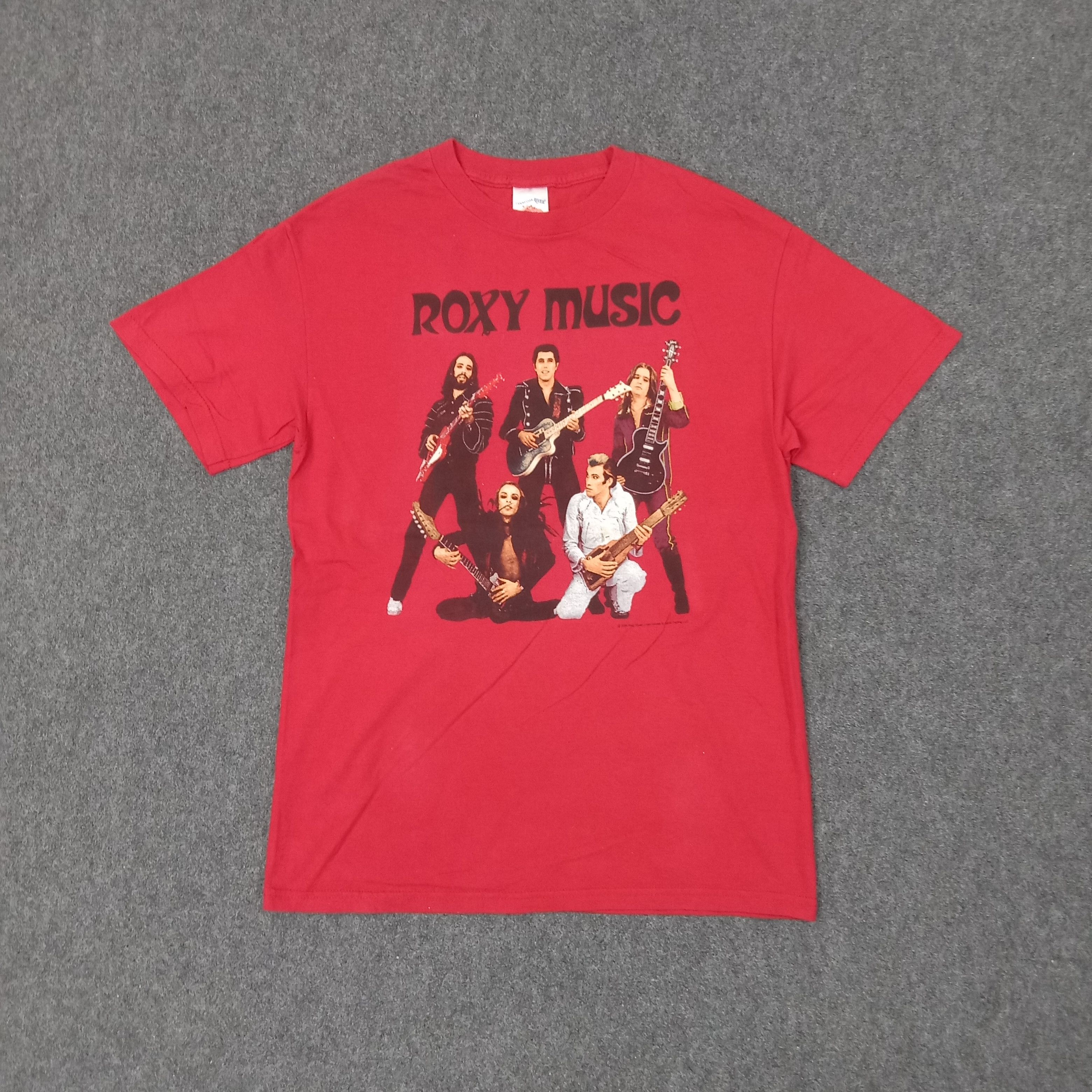 Band Tees Roxy Music American Rock Band 2004 Tshirt C249N20 Size US M / EU 48-50 / 2 - 1 Thumbnail