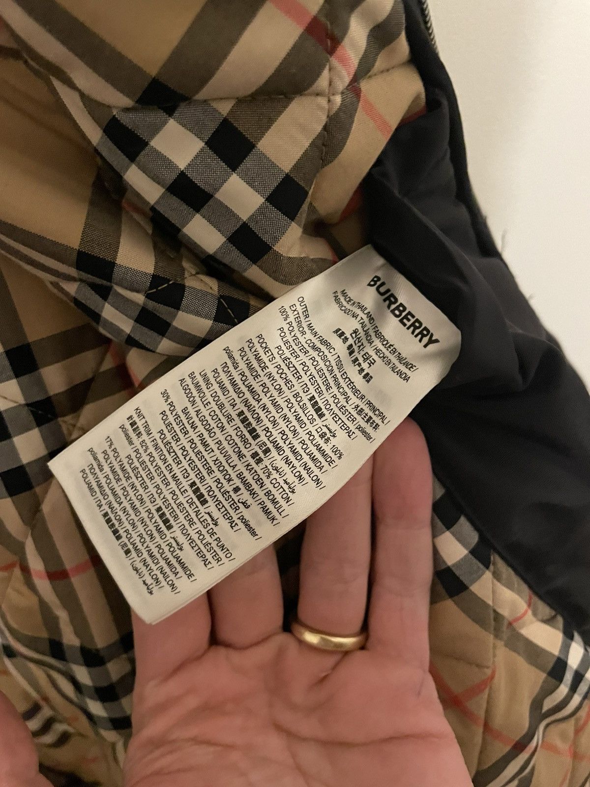 Burberry Burberry diamond quilted thermoregulated jacket Size US XXL / EU 58 / 5 - 14 Thumbnail
