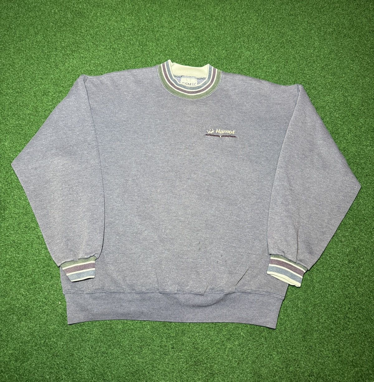 Vintage Hamot Hospital Vintage Sweatshirt XL Gray Nurse Crewneck Size XL / US 12-14 / IT 48-50 - 1 Thumbnail
