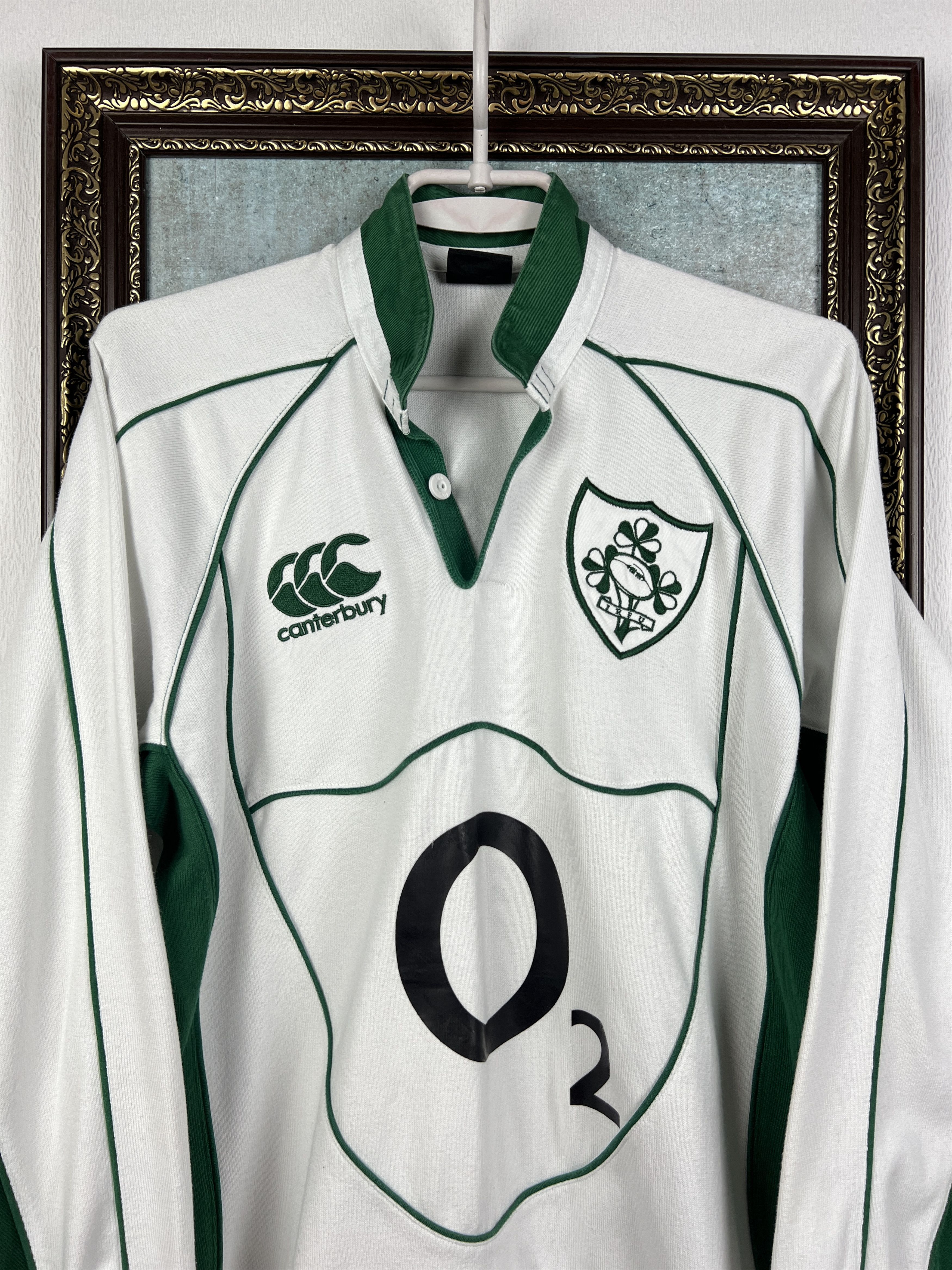 Vintage Ireland Canterbury Rugby Union Jersey Long Sleeve Rare Size US S / EU 44-46 / 1 - 2 Thumbnail