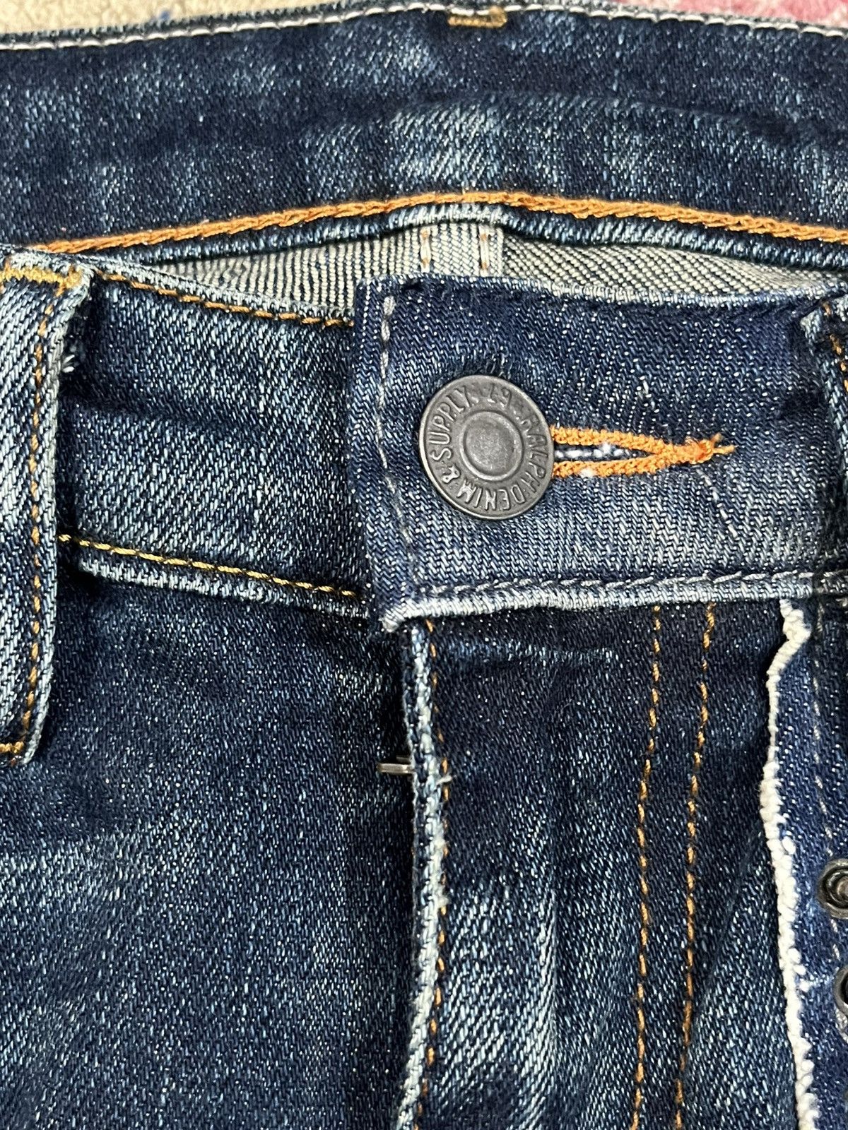Denim & Supply Ralph Lauren × Ralph Lauren Vintage Denim Supply Ralph Lauren Indigo Patchwork Denim Size US 26 / EU 42 - 12 Thumbnail