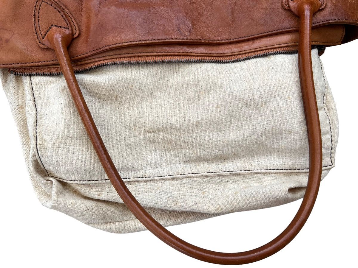 Leather Genten Japan Patina Leather Shoulder Bag Size ONE SIZE - 25 Thumbnail