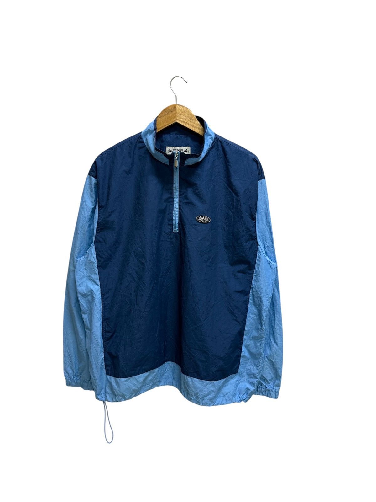 Von Dutch Vintage Von Dutch Golf Eyeball Halfzipper Windbreaker Jacket Size US XL / EU 56 / 4 - 1 Thumbnail