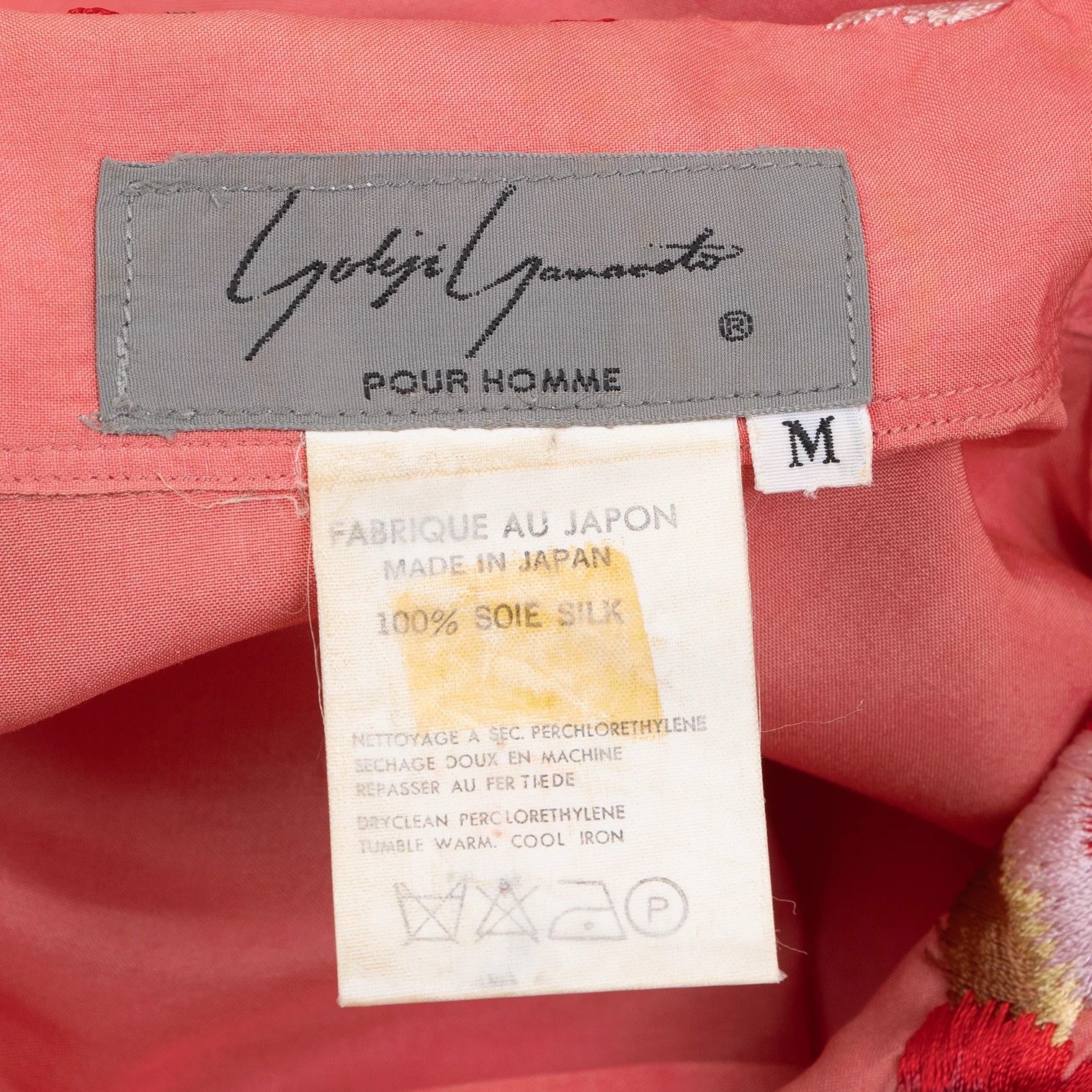 Yohji Yamamoto Yohji Yamamoto Floral Embroidery Silk Shirt Size US M / EU 48-50 / 2 - 18 Thumbnail