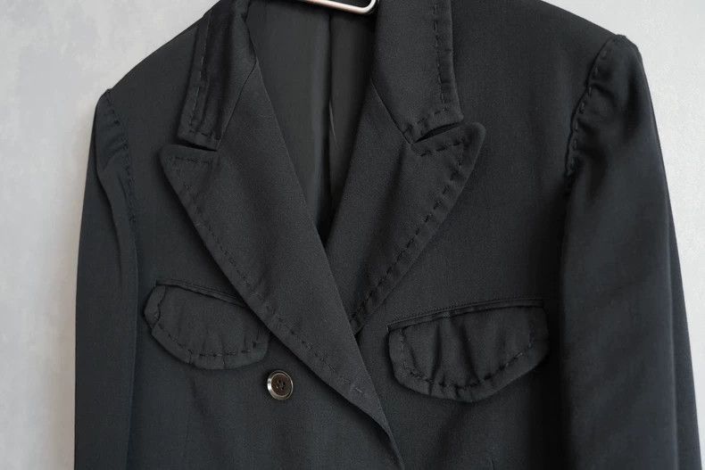 Yohji Yamamoto Yohji Yamamoto 08AW Scottish plaid stitched jacket-2505 Size US S / EU 44-46 / 1 - 4 Thumbnail