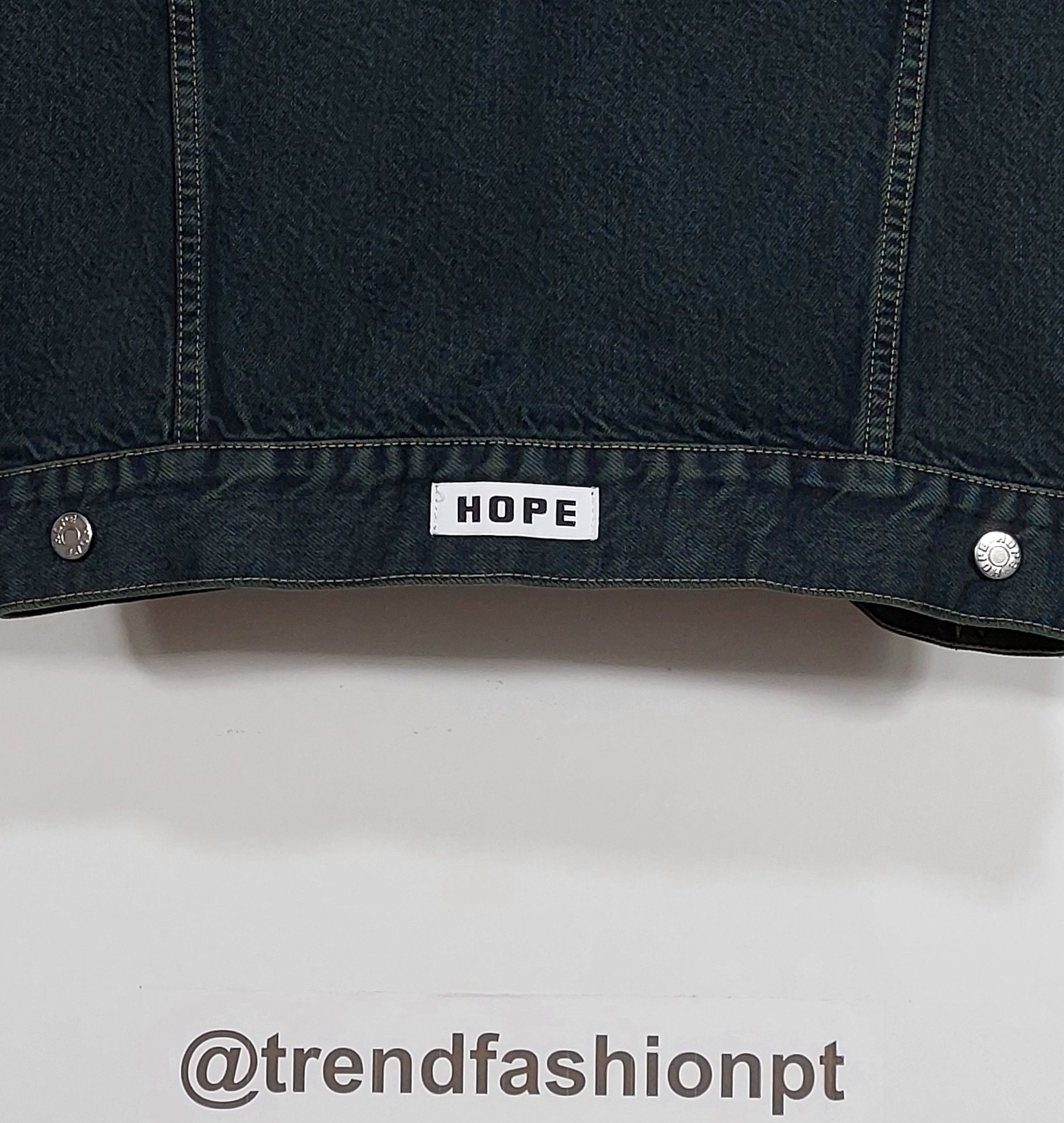 Hope boxy denim jacket - green tint M Size US M / EU 48-50 / 2 - 7 Thumbnail