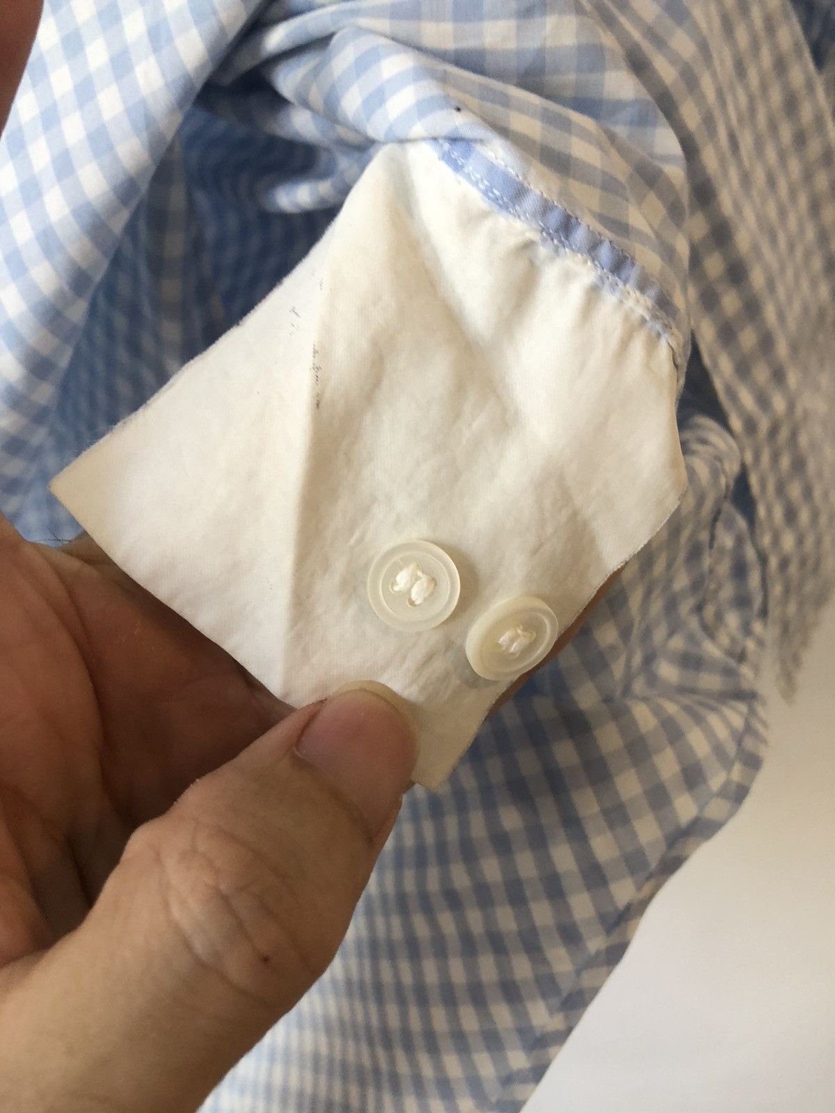 Comme des Garcons Homme Deux Gingham shirt Size US L / EU 52-54 / 3 - 4 Thumbnail