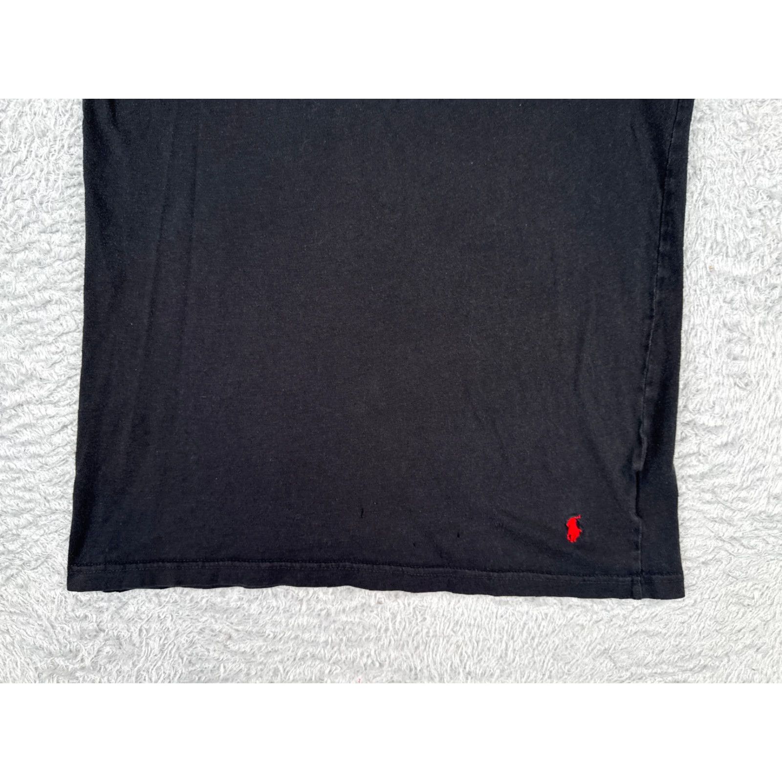 Polo Ralph Lauren Polo Ralph Lauren Sport Shirt Mens Medium Black V-Neck Short Sleeve Slim Fit Cotton Size US M / EU 48-50 / 2 - 5 Thumbnail