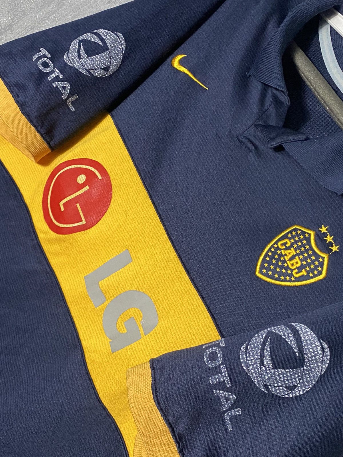 Nike Vintage Boca Juniors Nike Soccer Jersey Kit Drill Size US XXL / EU 58 / 5 - 4 Thumbnail