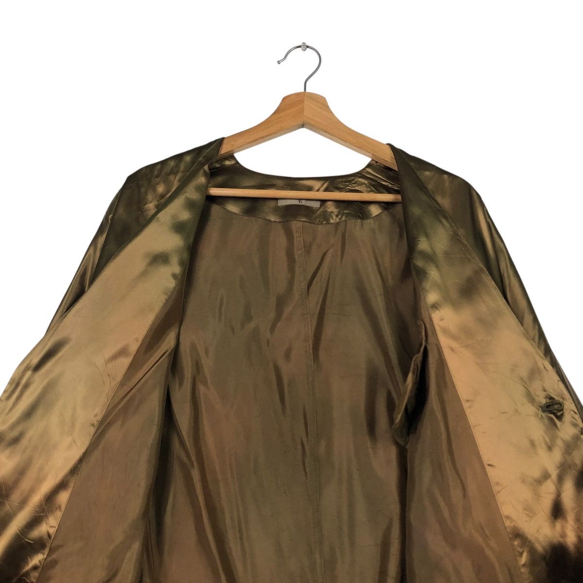 Yohji Yamamoto 🔥VINTAGE Y’S YOHJI YAMAMOTO SATIN JACKET Size US M / EU 48-50 / 2 - 6 Thumbnail