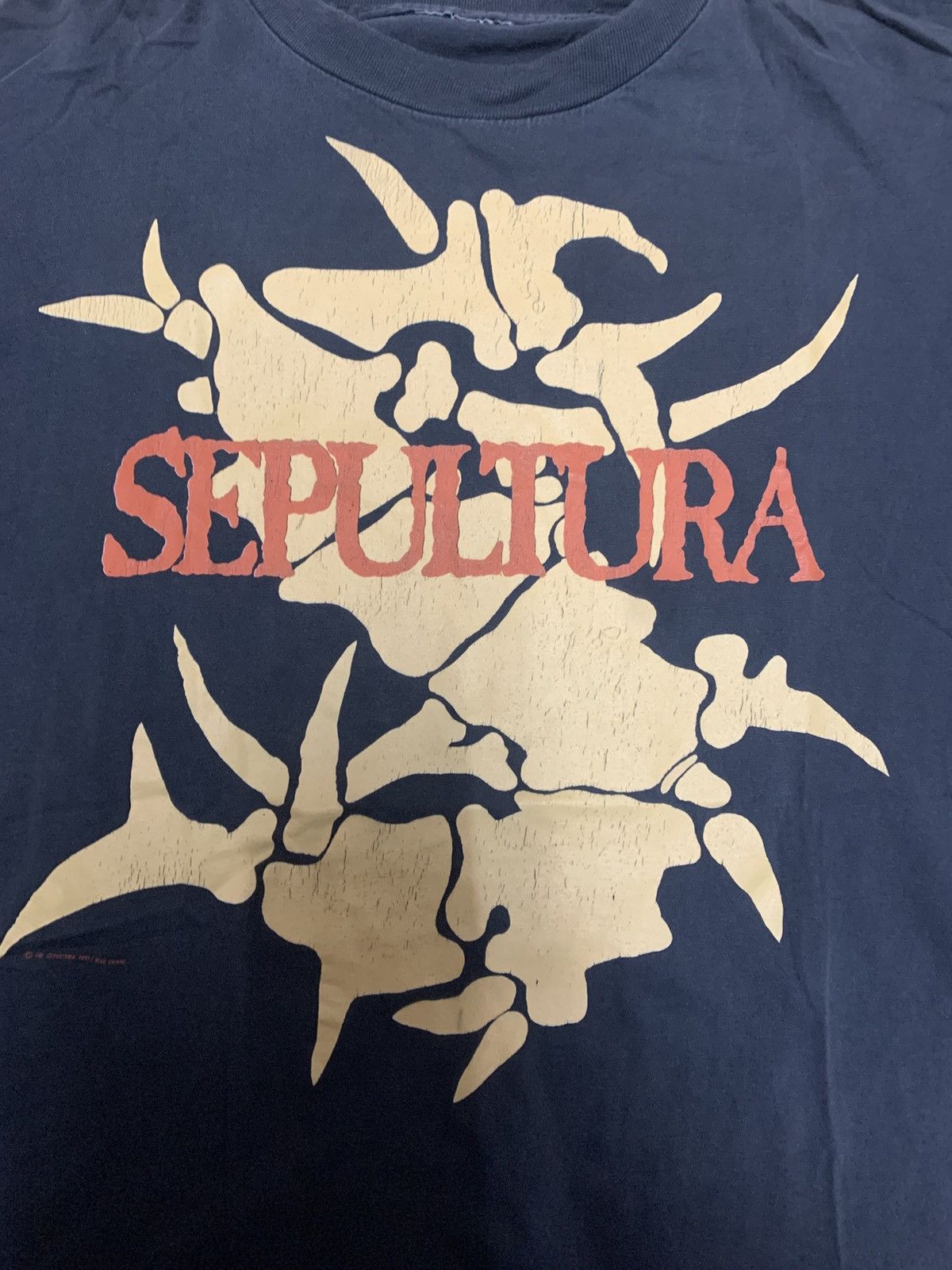Other Vintage 1991 Sepultura European Tour Size US L / EU 52-54 / 3 - 2 Thumbnail