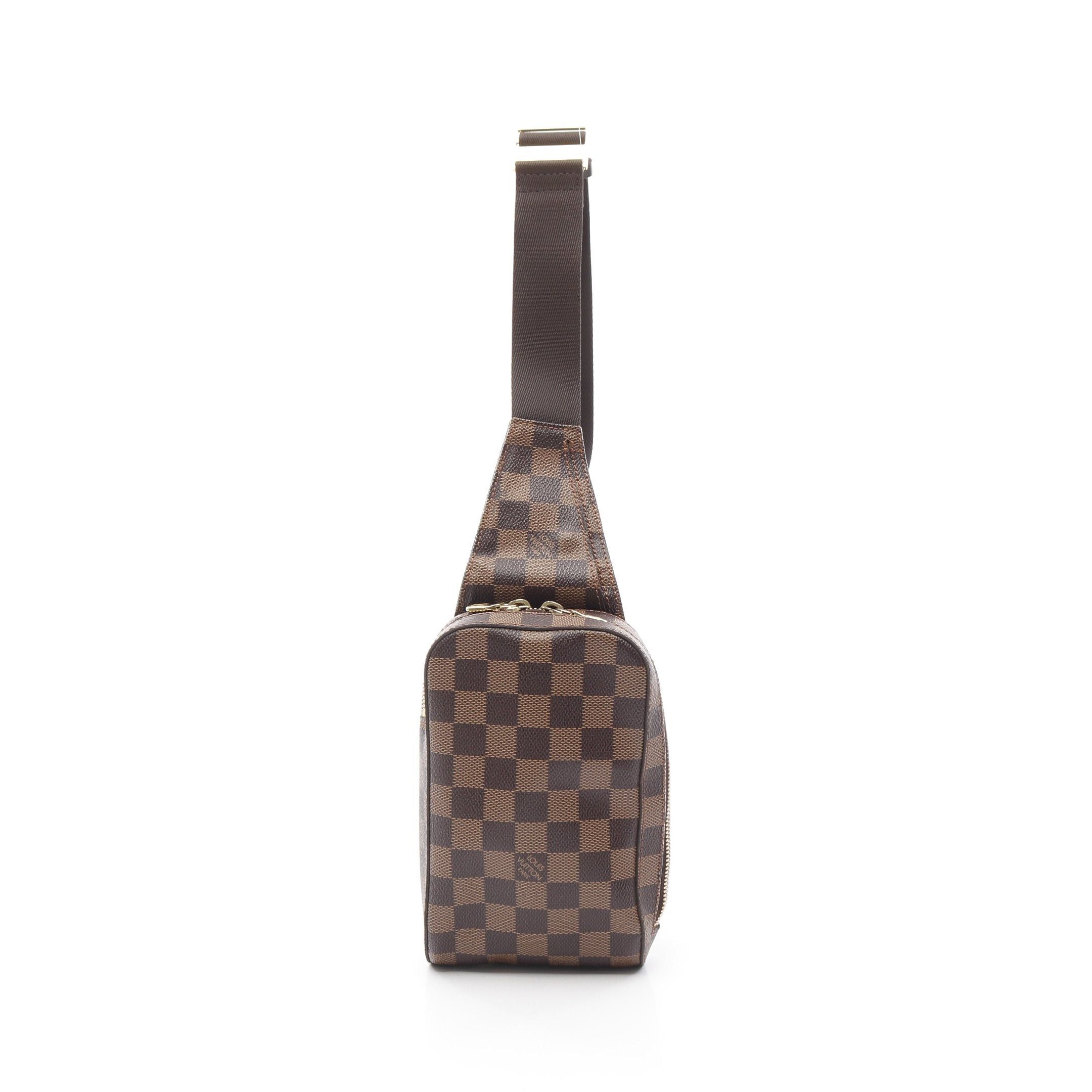 Louis Vuitton Louis Vuitton Geronimos Damier Ebene Body Bag Brown Size ONE SIZE - 1 Thumbnail