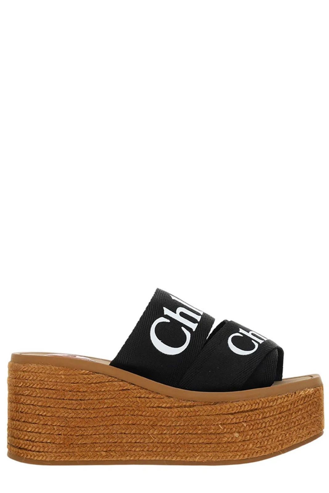 Chloe o1loc1c1024 Woody Wedges in Black Size US 5 / IT 35 - 1 Thumbnail