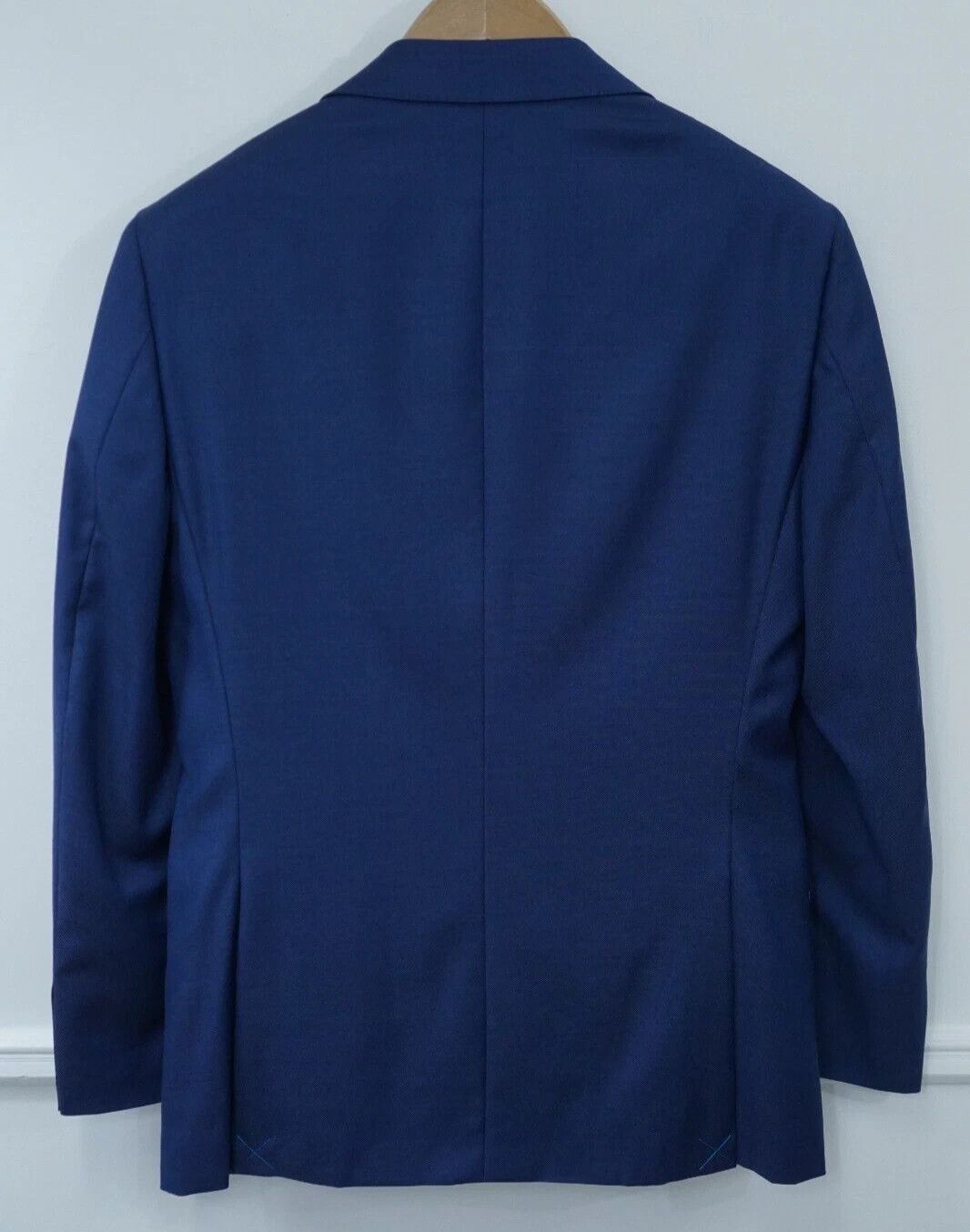 Suitsupply Men Suitsupply Blazer Napoli Blue Wool S110 Zignone 98 US40L Size 40L - 2 Thumbnail