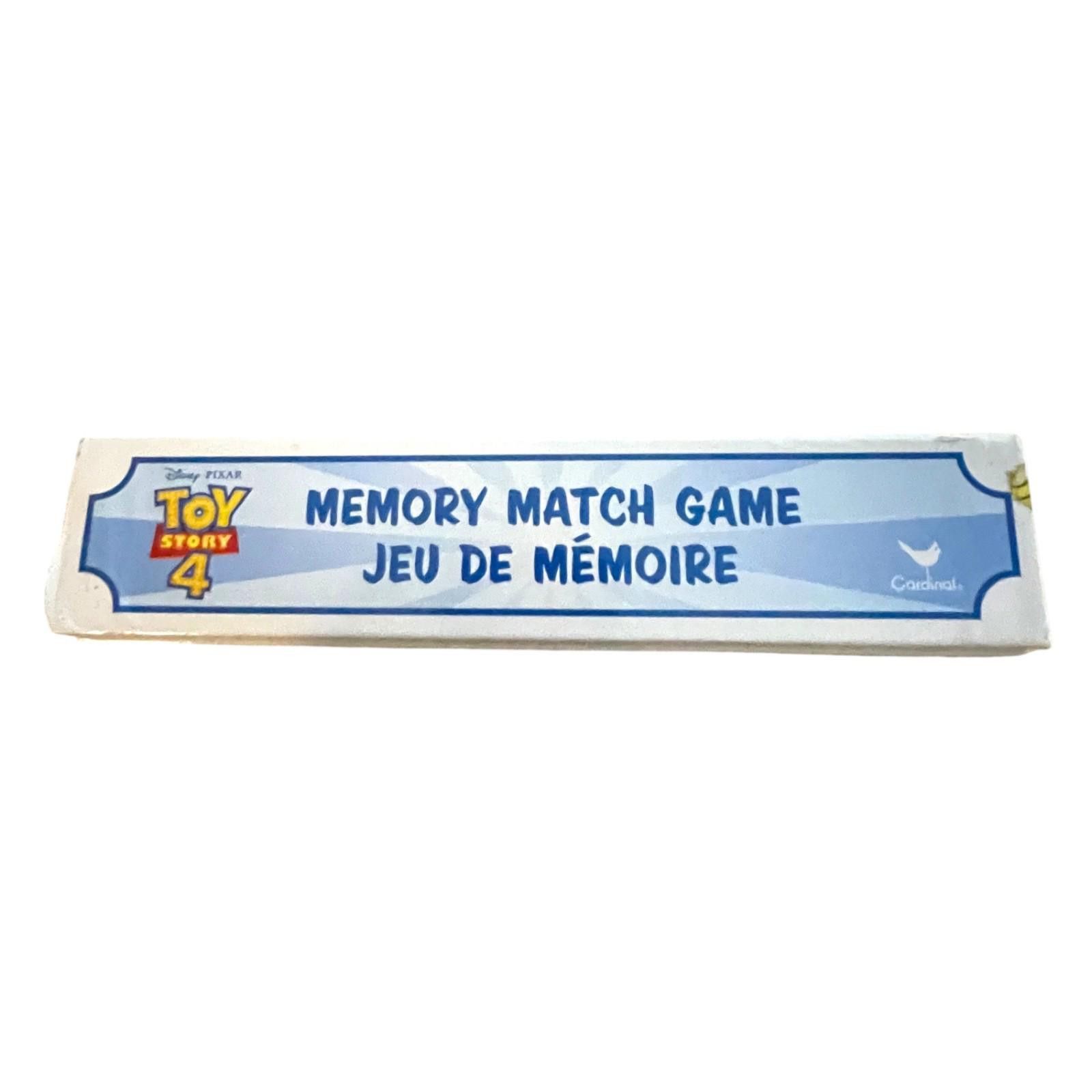 Pierre Cardin Toy Story 4 Memory Match Game Kids Disney Pixar Complete Size ONE SIZE - 4 Thumbnail