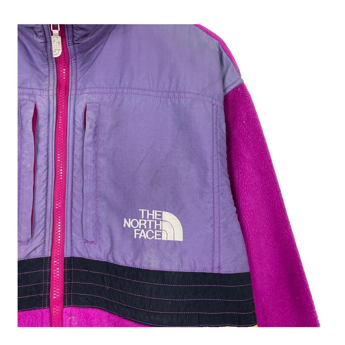 The North Face × Vintage 💥90s TNF SKI MULTICOLOUR HITECT BOMBER JACKET Size US L / EU 52-54 / 3 - 6 Thumbnail