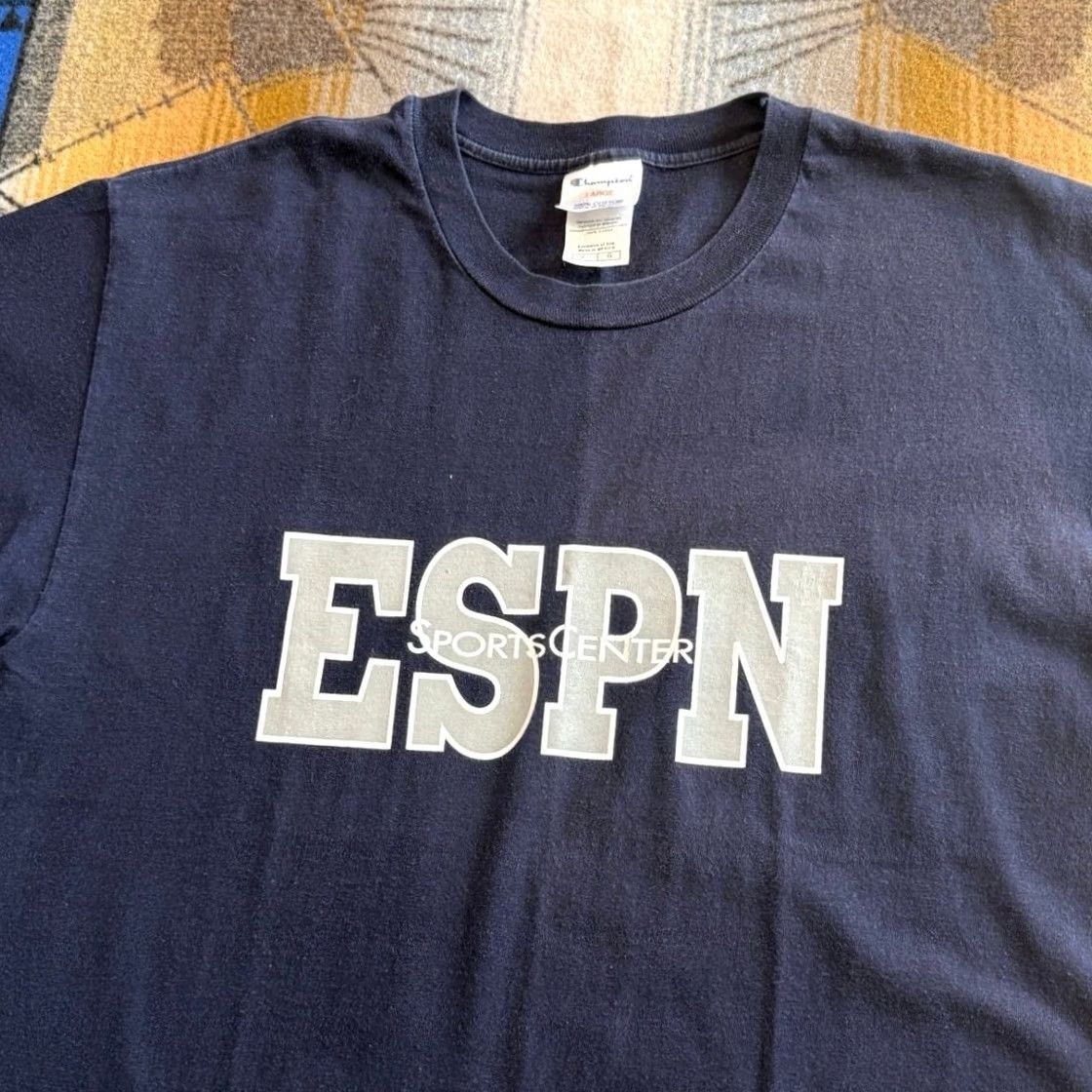 Champion VINTAGE Champion ESPN SportsCenter T-Shirt Size L 90s Sports TV Mens Size US L / EU 52-54 / 3 - 2 Thumbnail