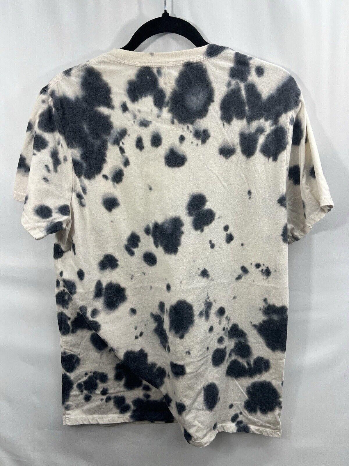 Designer Pac Man Black White Tie Dye Crew Neck Men's Size MEDIUM Size US M / EU 48-50 / 2 - 4 Thumbnail