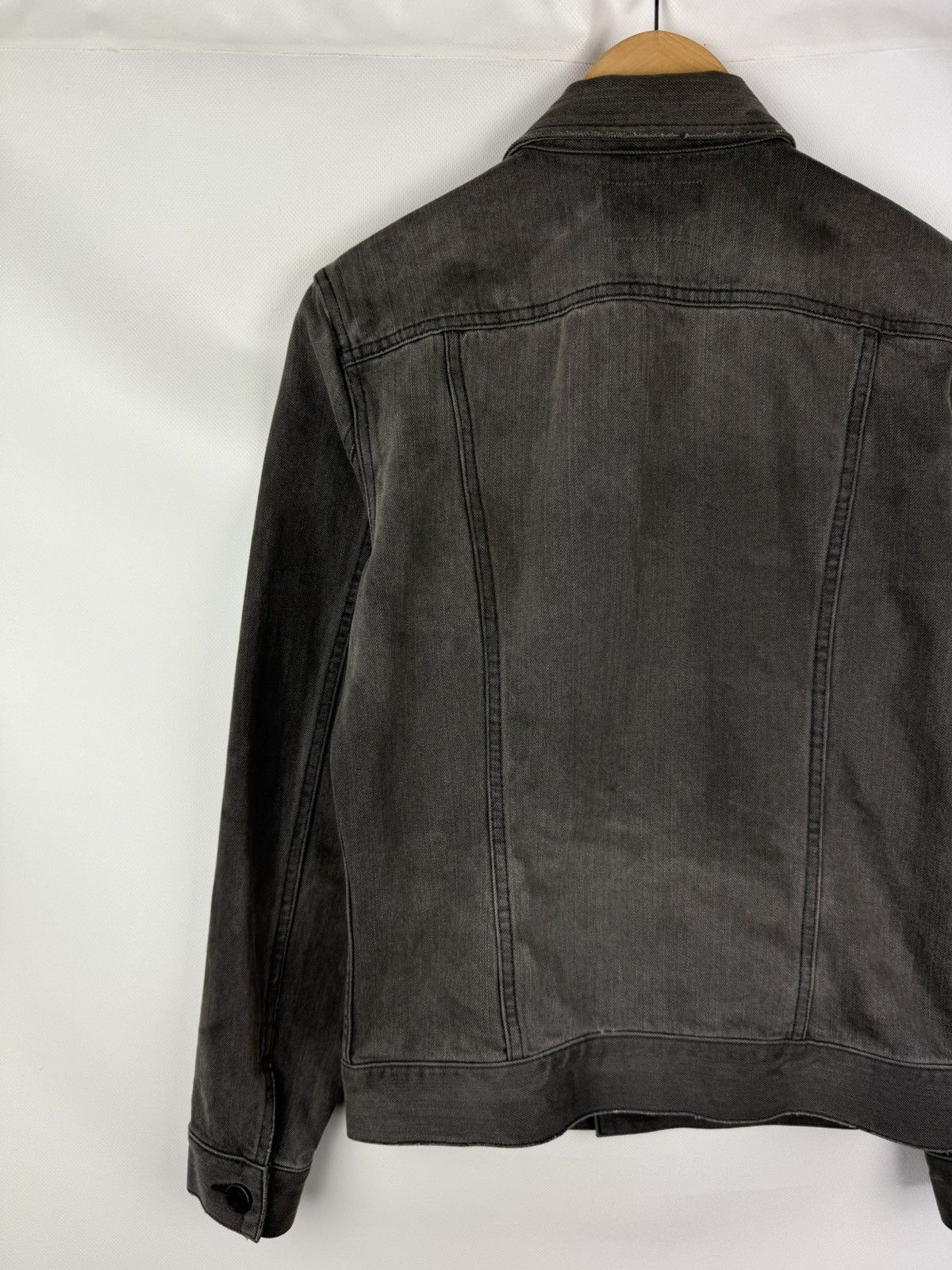 Allsaints Allsaints Eucild Men’s Denim Trucker Jacket Size Xs Size US XS / EU 42 / 0 - 16 Thumbnail