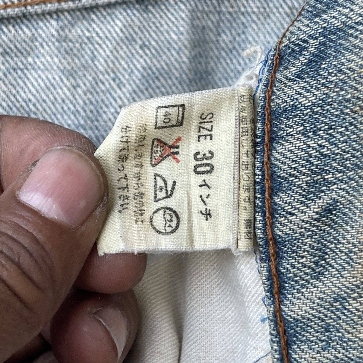 Levi's Thrashed Levi's 543 Reworked Anime Pop-Art Boro Sashiko Size US 30 / EU 46 - 17 Thumbnail