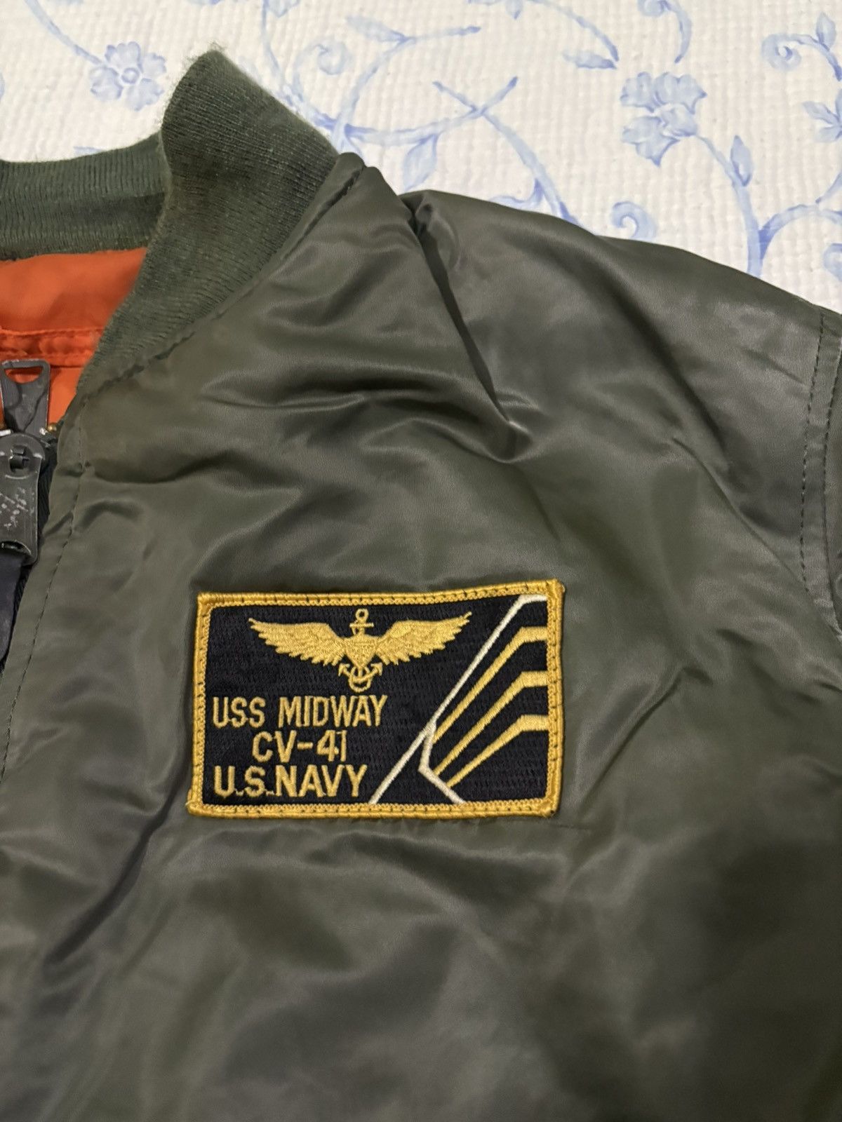 Alpha Industries Alpha Industries Midway Flight Navy Jacket Size US L / EU 52-54 / 3 - 11 Thumbnail