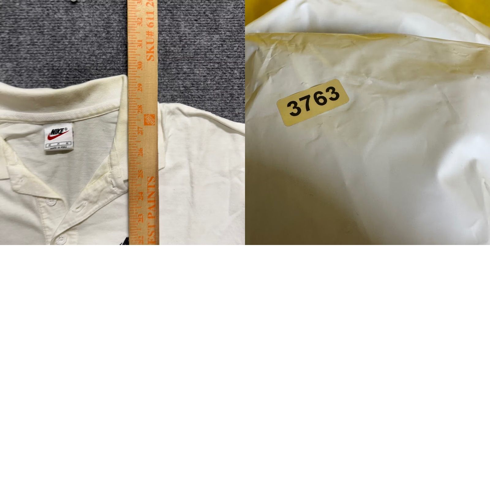 Nike VINTAGE Nike Polo Shirt Mens M White 90s Stained Tennis Golf Pullover Black Polo Shirt Mens M White 90s Stained Tennis Golf Pullover Black Size US M / EU 48-50 / 2 - 8 Thumbnail