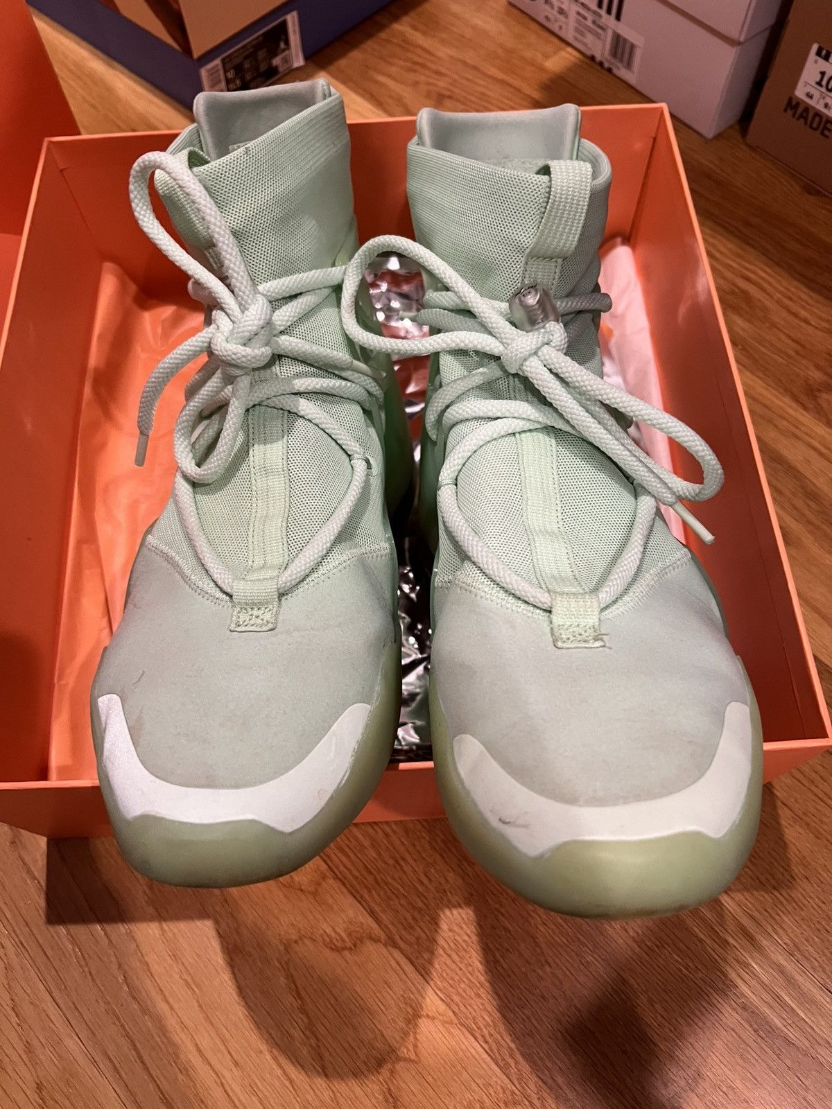 Fear of God × Nike Nike fear of god 1 spruce sz 10.5 Size US 10.5 / EU 43-44 - 4 Thumbnail