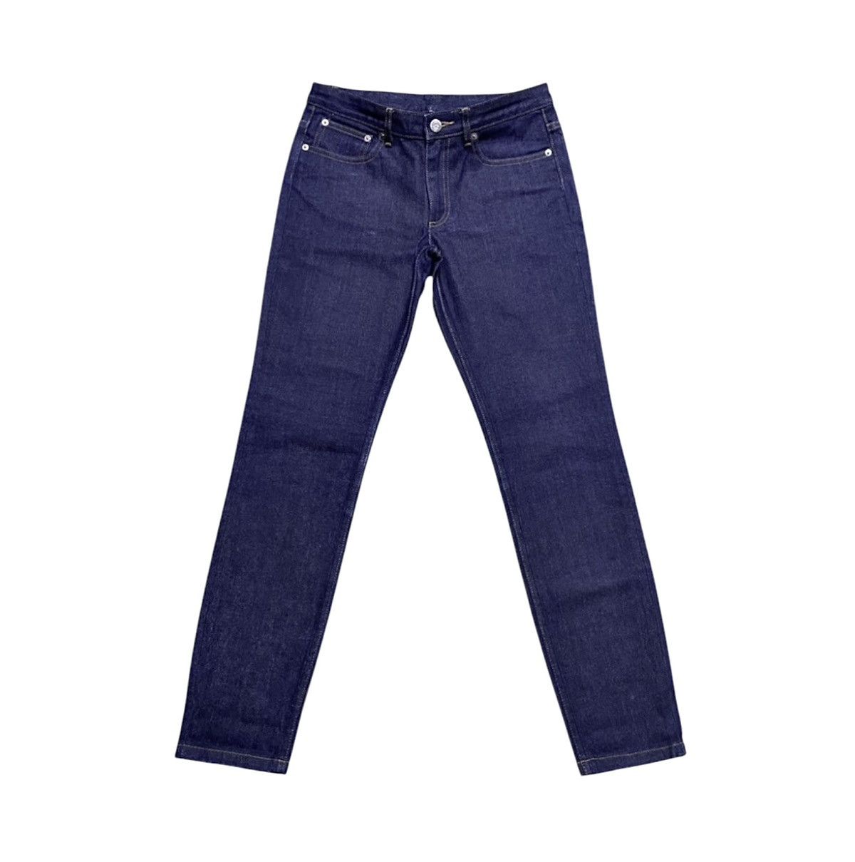A.P.C. Womens A.P.C. APC Rue Madame Paris Slim Fit Navy Denim Jeans Size 28" / US 6 / IT 42 - 1 Thumbnail