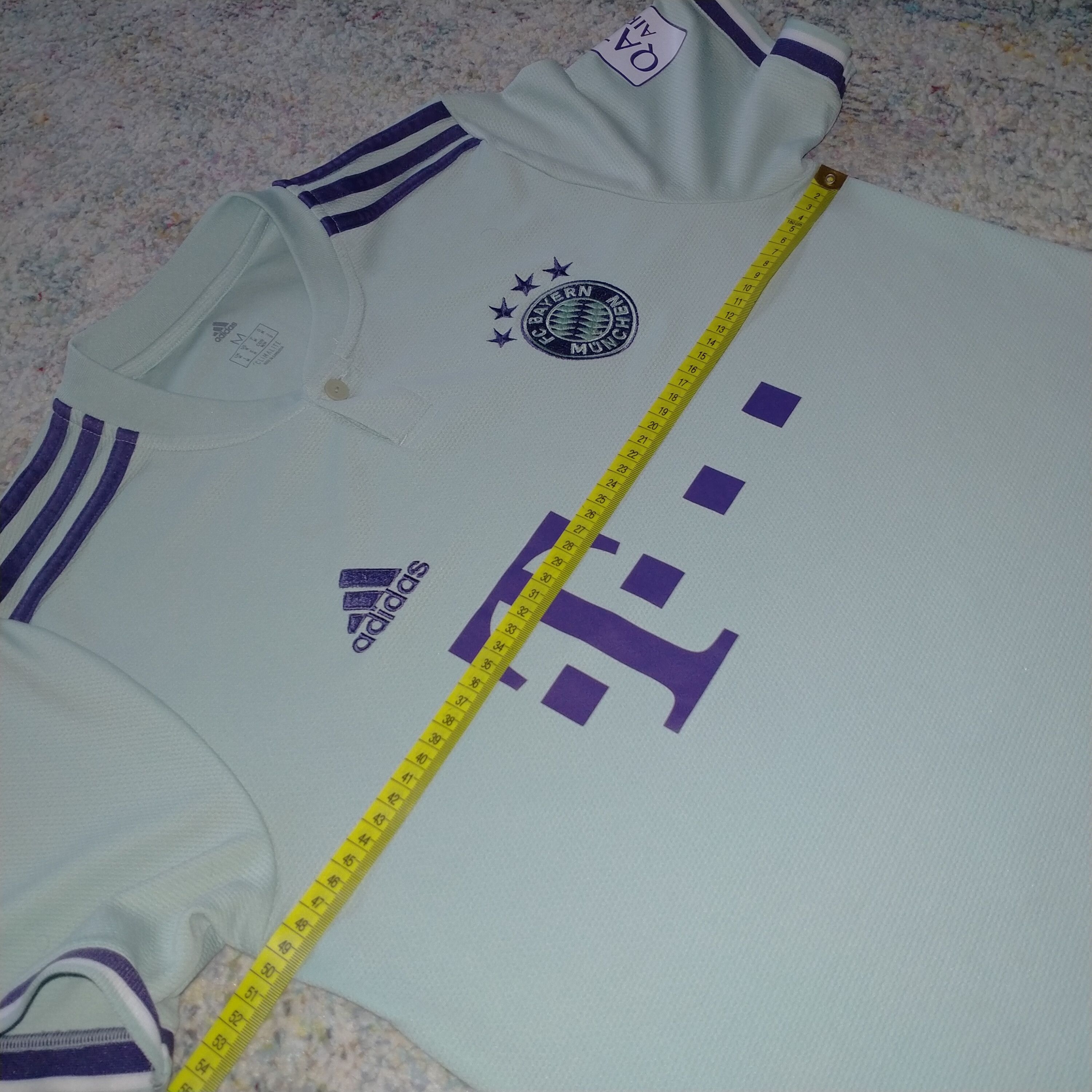 Adidas Adidas FC Bayern Munchen 18/19 Away Soccer Jersey T-shirt Size US M / EU 48-50 / 2 - 6 Thumbnail
