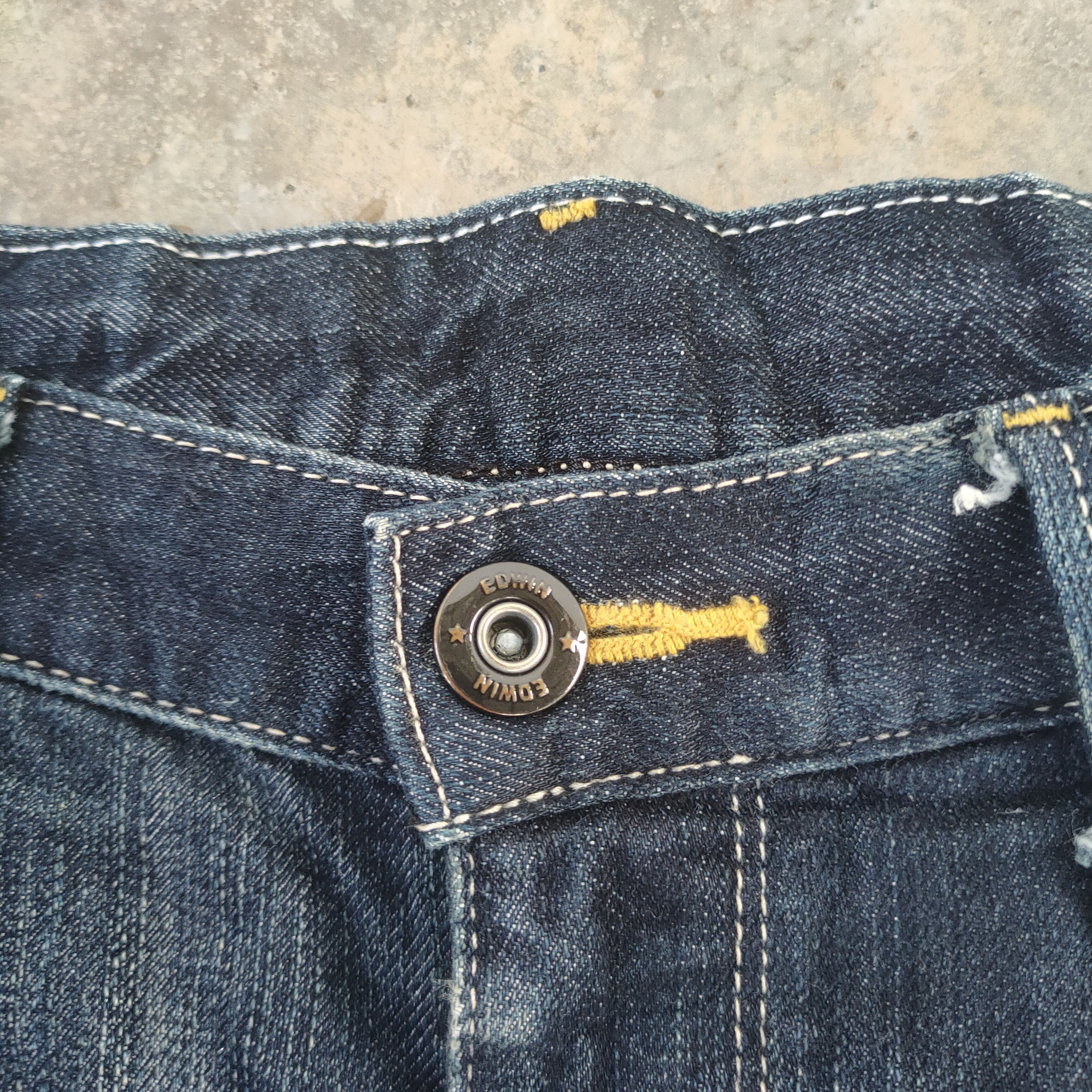 Edwin W32 VINTAGE EDWIN FADED DISTRESSED JEAN DENIM PANTS Size US 32 / EU 48 - 6 Thumbnail