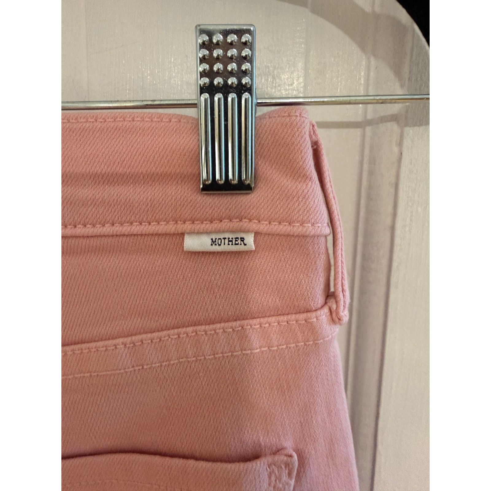 MOTHER Mother Jeans Pink Mid-Rise Dazzler Ankle - Size 25 Size 25" / US 0 / IT 36 - 6 Thumbnail