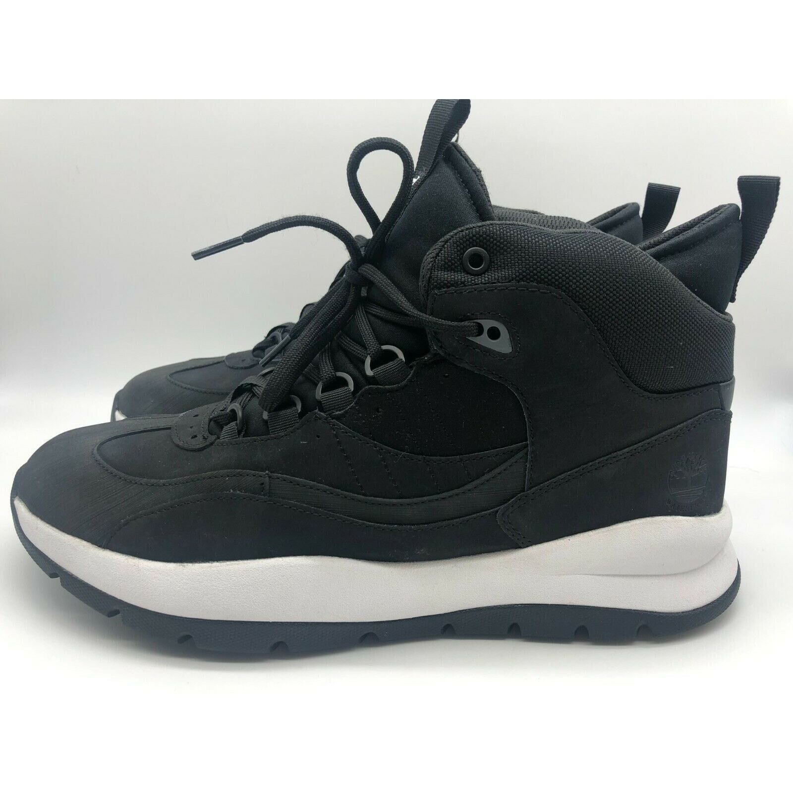 Timberland Boroughs Project Waterproof A2DTW Black Nubuck Mid Men\'s Boots Size14 Timberland Boroughs Project Black Nubuck Mid Men\ main image 2