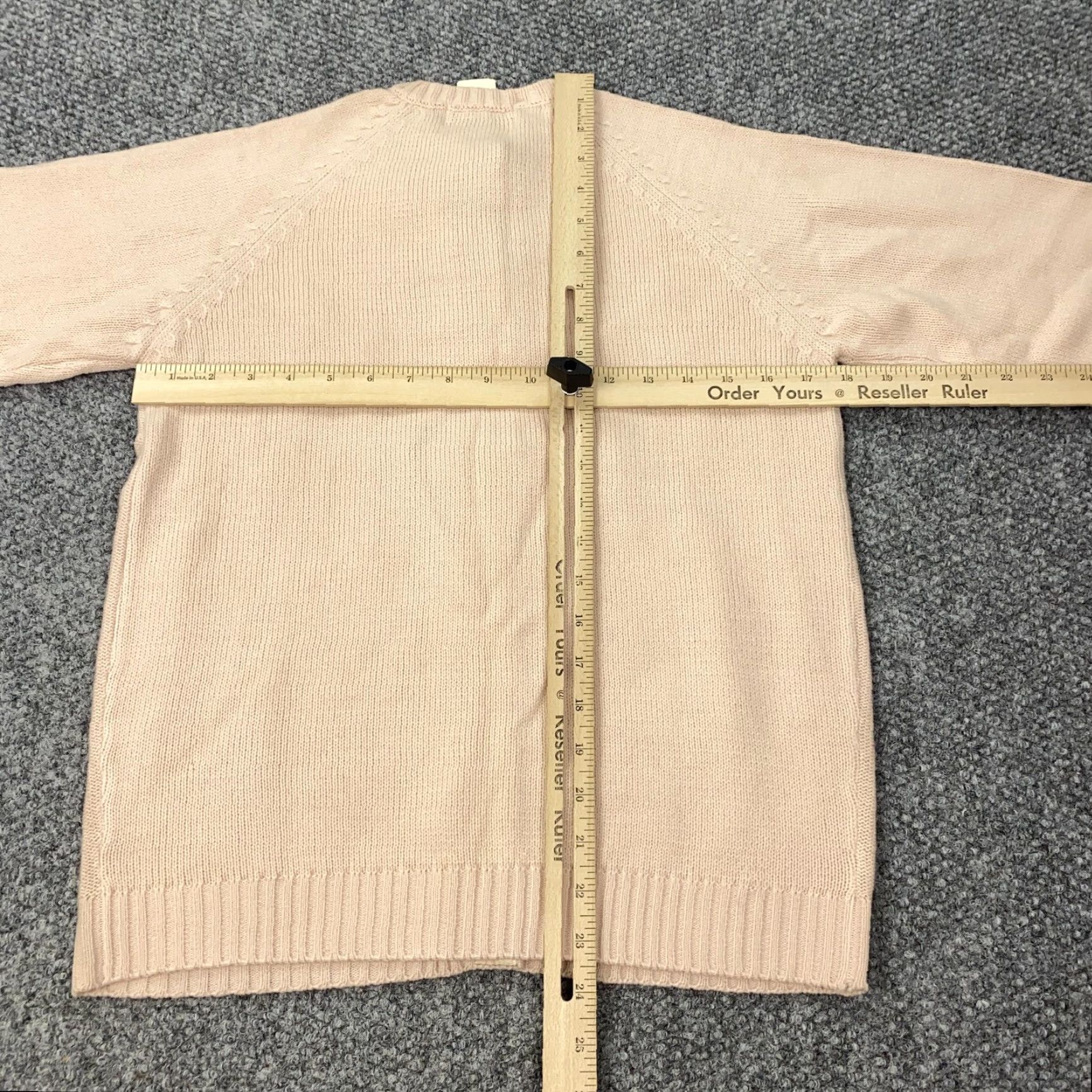 Vintage VINTAGE Cellini Sweater Cardigan Womens Small Pink Acrylic Hand Loomed 60s Cable Knit Size S / US 4 / IT 40 - 6 Thumbnail
