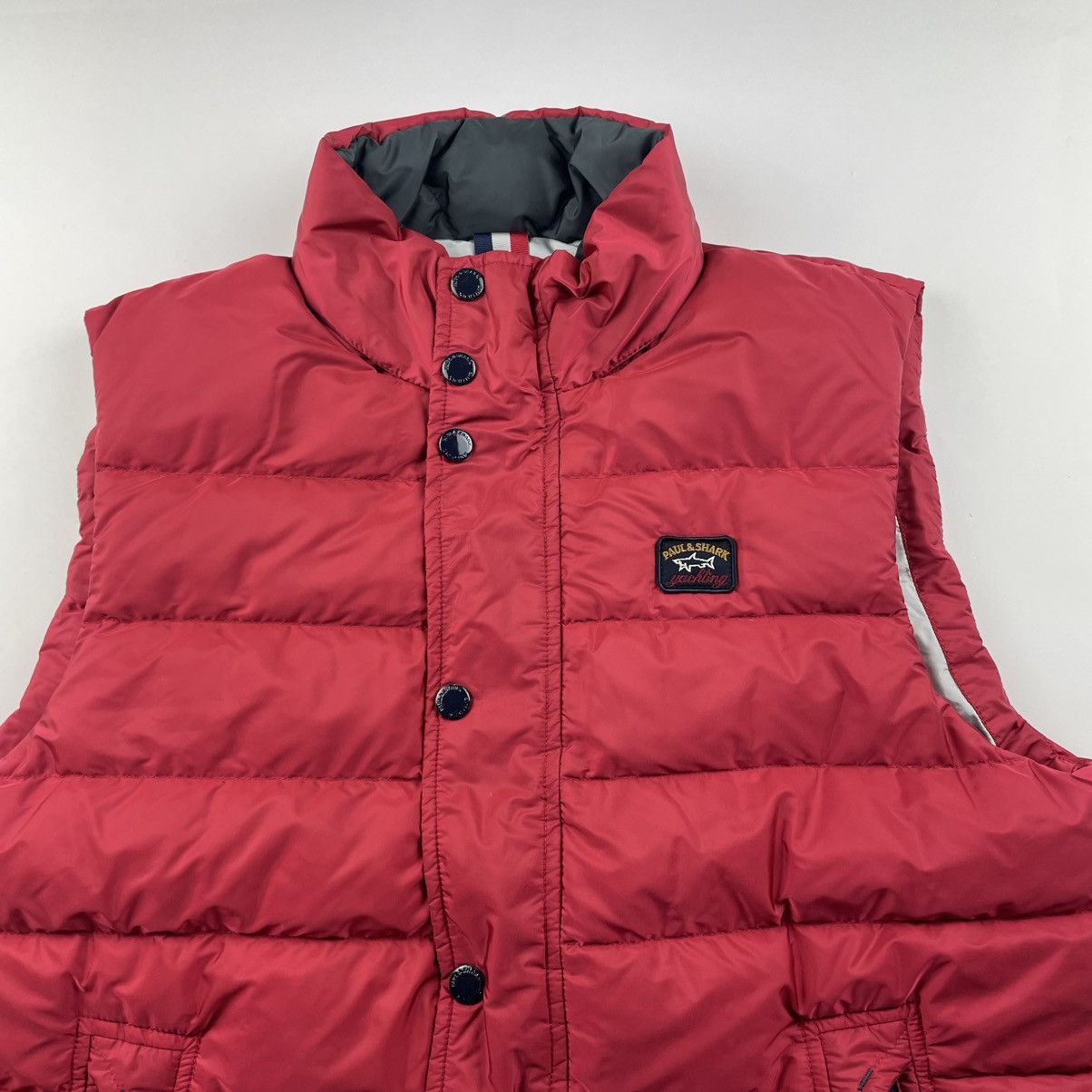 Paul & Shark Paul Shark Yachting Competition 700 Goose Down Nylon Vest Size US L / EU 52-54 / 3 - 4 Thumbnail