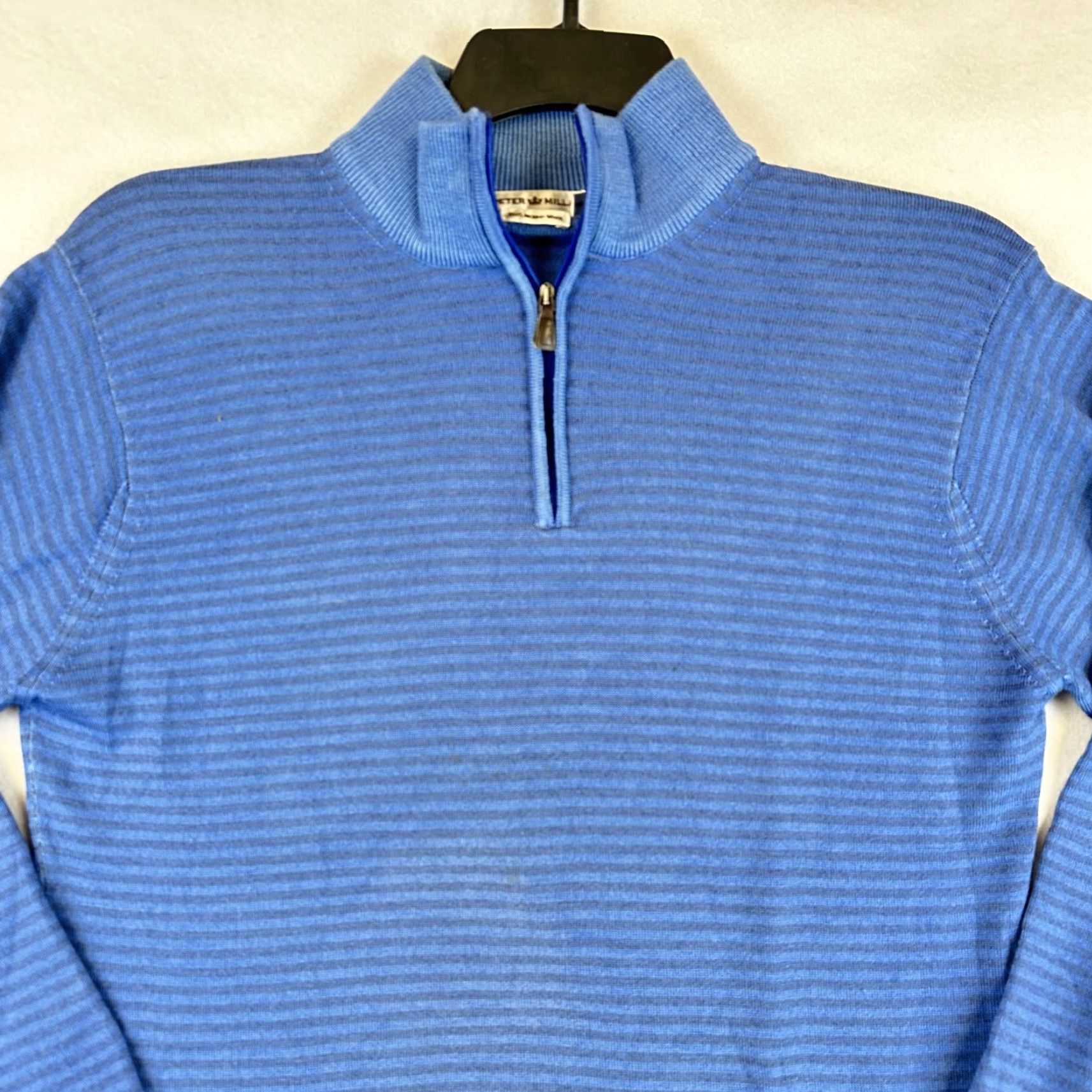 Peter Millar Peter Millar Sweater Mens Small Quarter Zip Merino Wool Pullover Italy Casual Size US S / EU 44-46 / 1 - 3 Thumbnail
