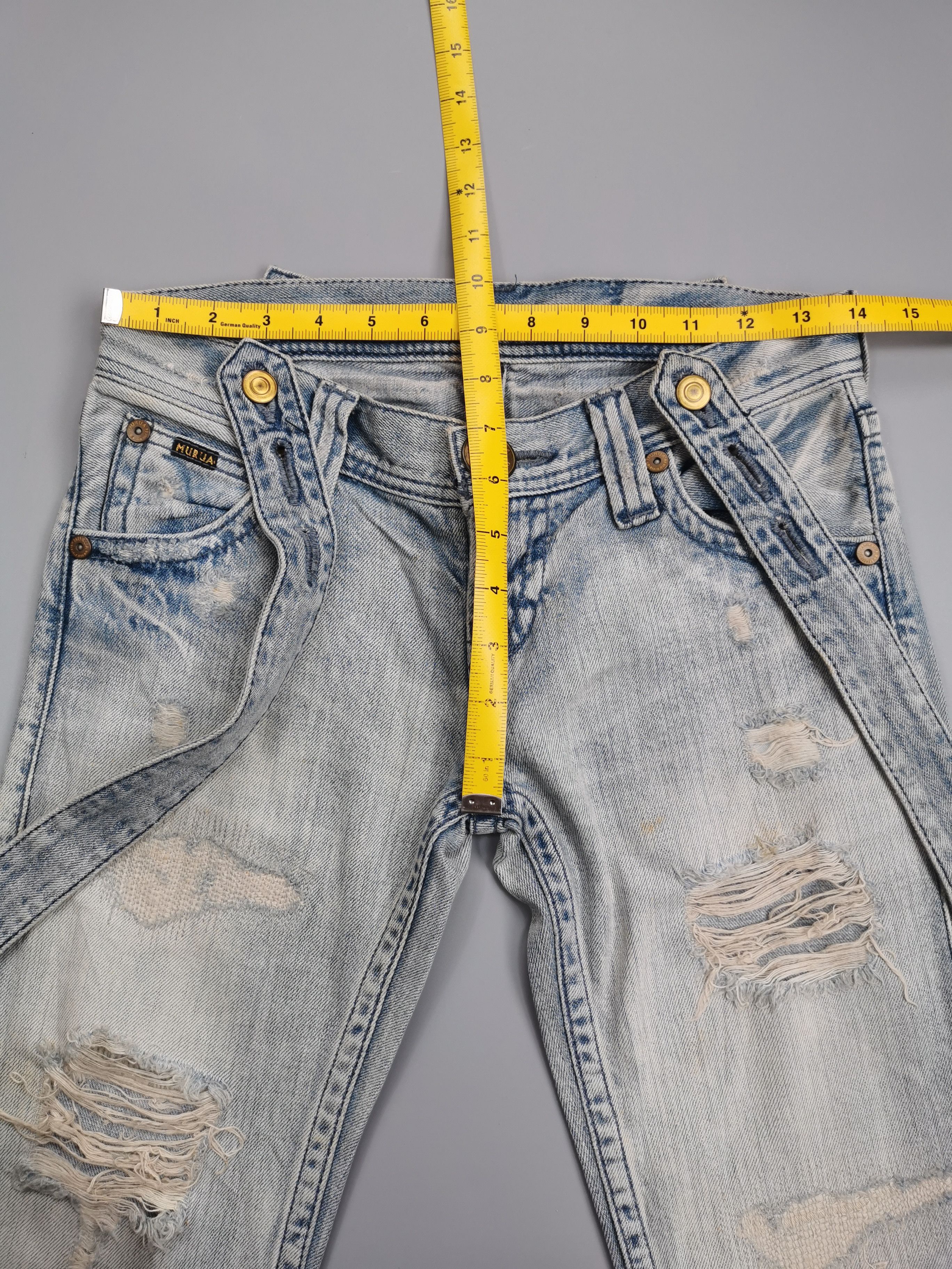 If Six Was Nine MURUA distressed jeans Size US 28 / EU 44 - 9 Thumbnail