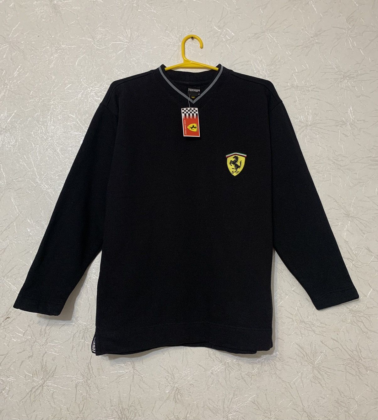 Ferrari × Formula 1 × Vintage New Vintage 1999 Ferrari Formula Uno Black Racing Sweatshirt Size US M / EU 48-50 / 2 - 1 Thumbnail