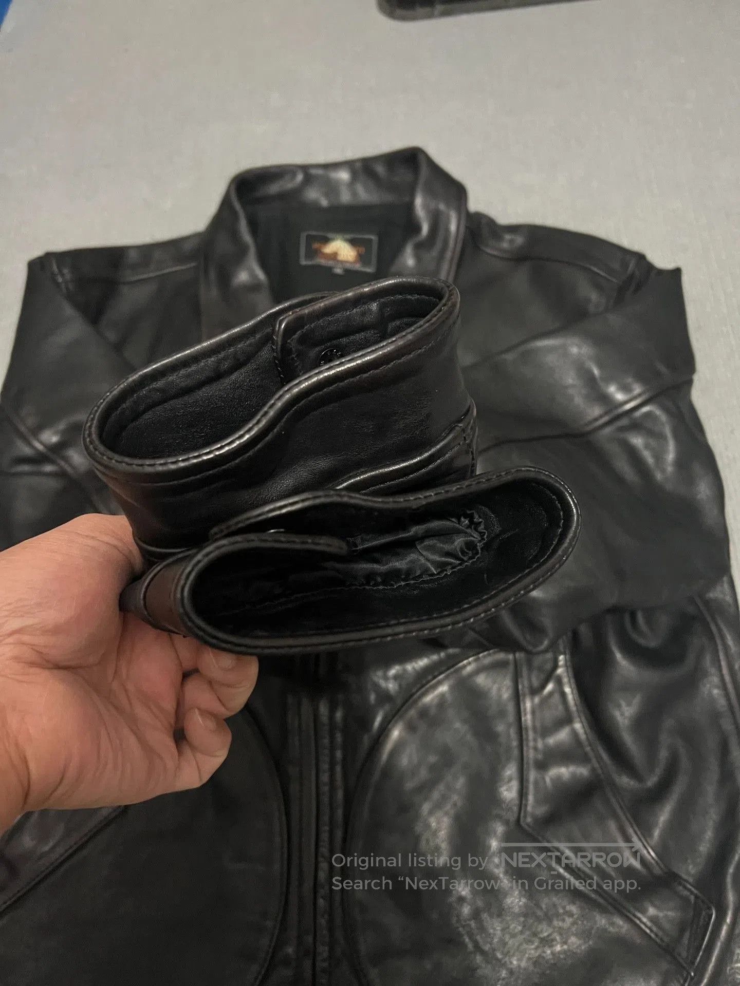 RRL Ralph Lauren Men's Horsehide Leather Jacket. Size US XXL / EU 58 / 5 - 6 Thumbnail