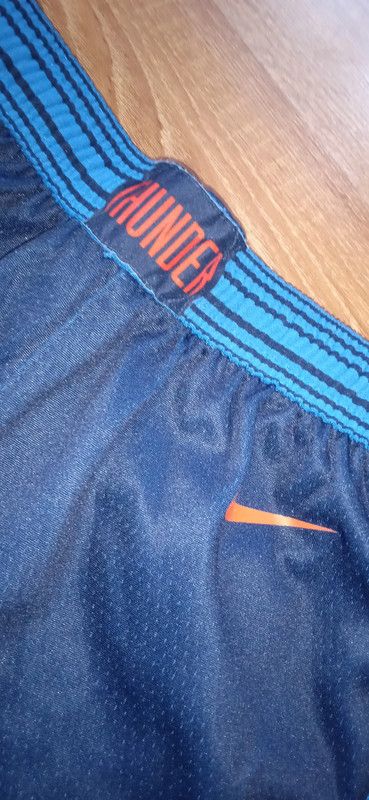 Nike NBA shorts oklahoma thunder 2018/2019 Size US 30 / EU 46 - 4 Thumbnail