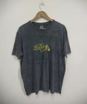 Sports Specialties North Dakota State NDSU Bison Graphic Tee - Charcoal Wash Size US XL / EU 56 / 4 - 1 Thumbnail