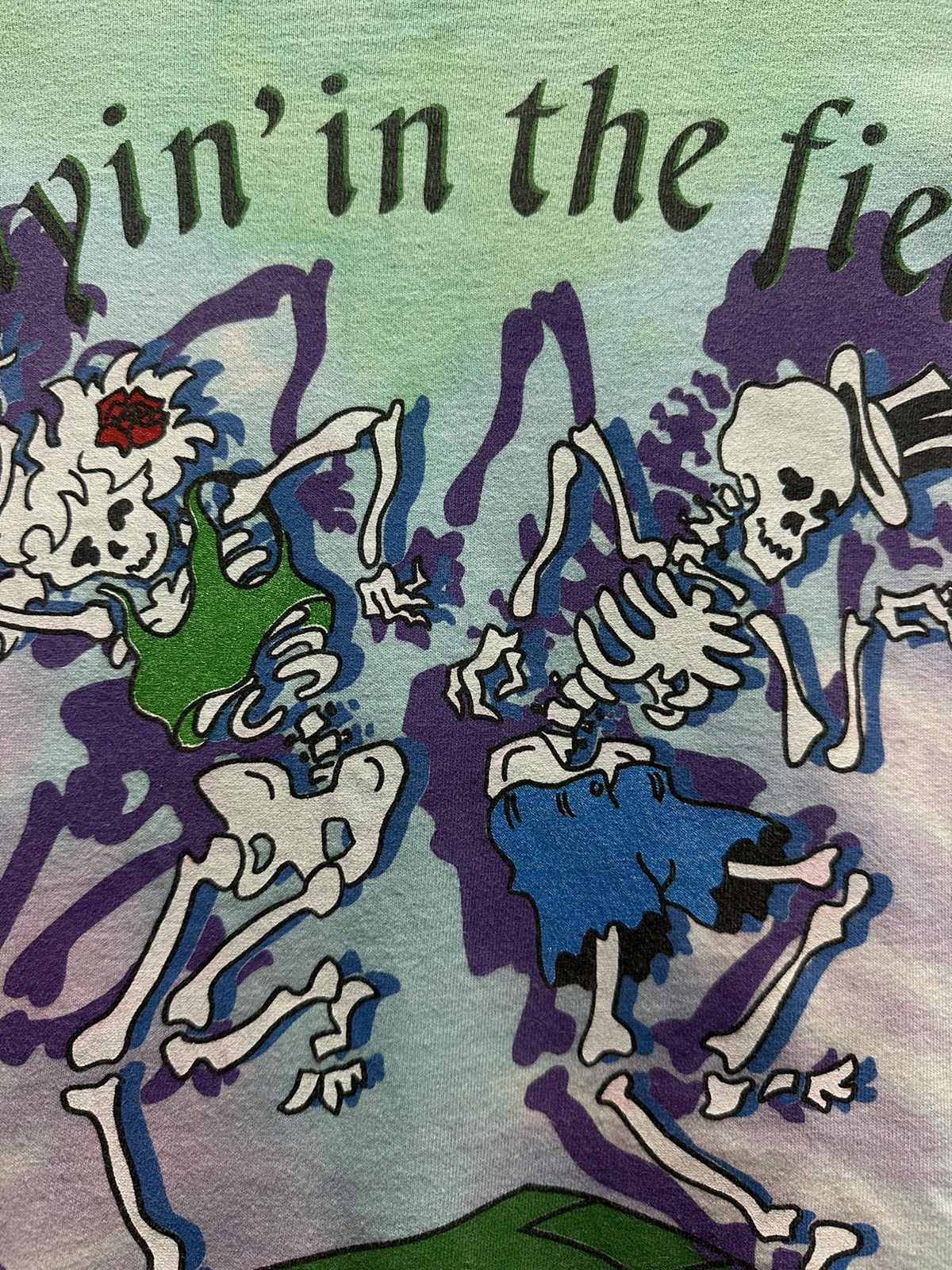 Band Tees × Liquid Blue × Vintage Vintage 90s Grateful Dead Olympic Velodrome Tee Size US L / EU 52-54 / 3 - 10 Thumbnail