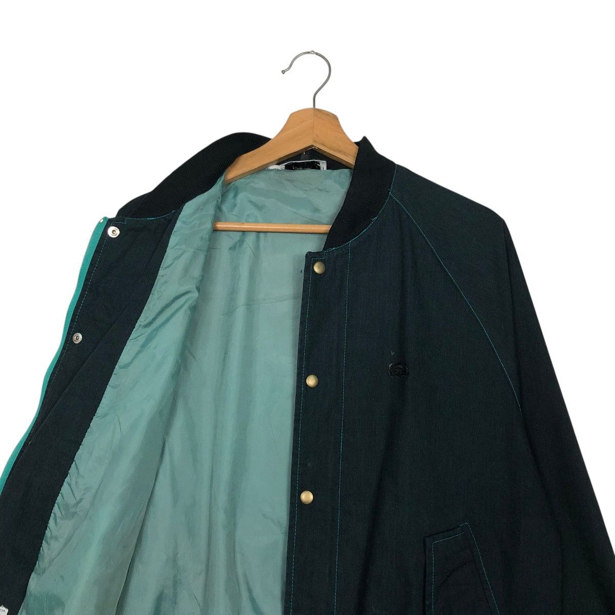 Vintage 🔥VINTAGE BOMBER JACKET DUCK CANVAS IZOD LACOSTE Size US M / EU 48-50 / 2 - 14 Thumbnail