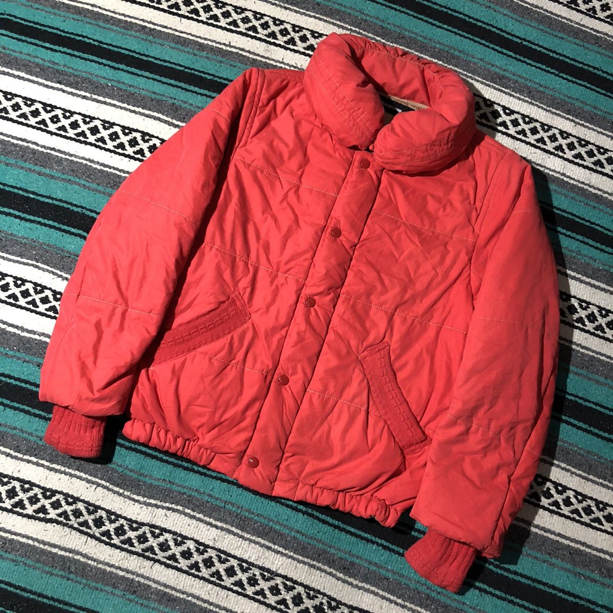 Issey Miyake × mercibeaucoup 2000s Mercibeaucop - Pillow Neck Red Jacket Size US M / EU 48-50 / 2 - 2 Thumbnail