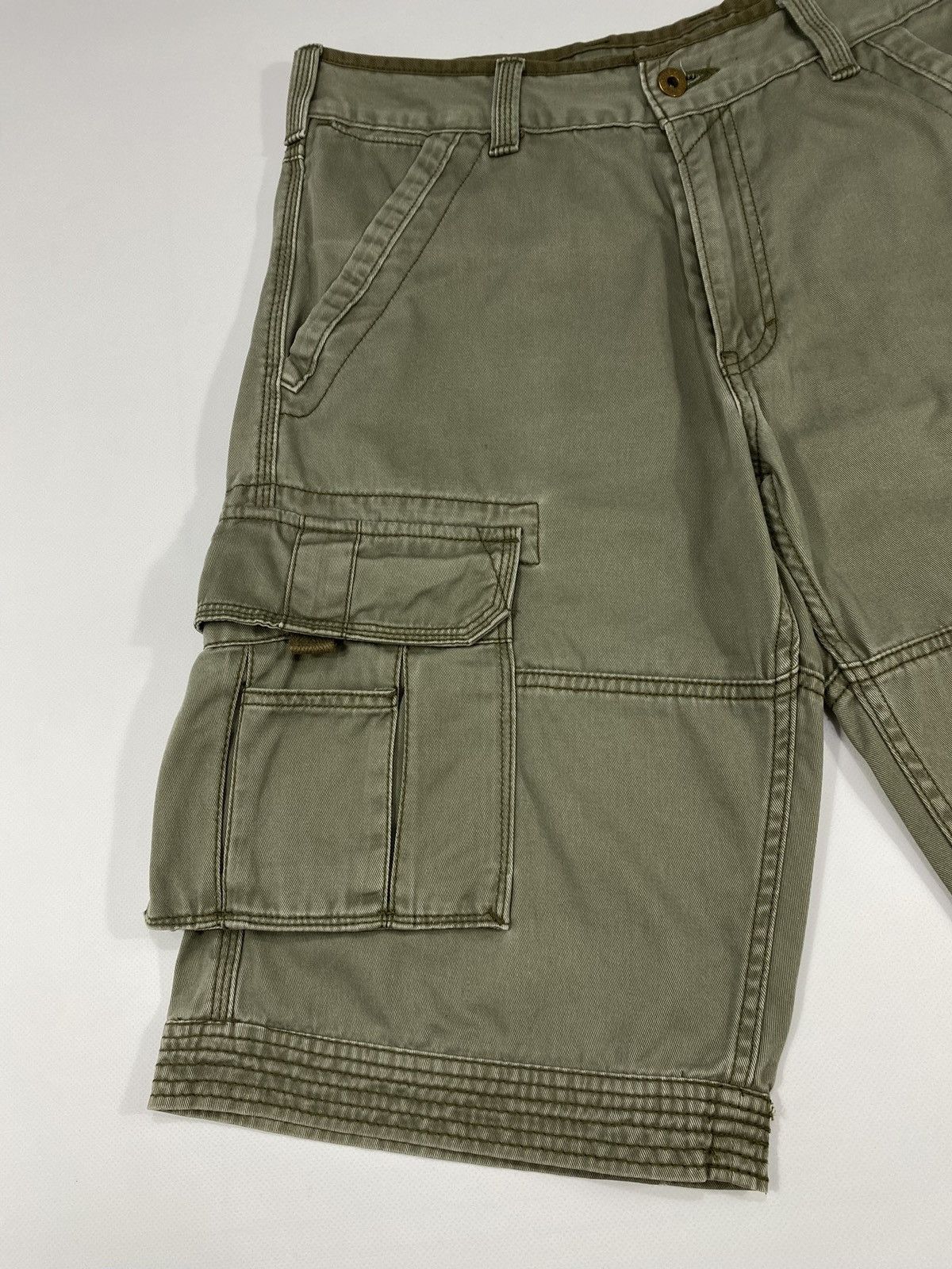Levi's 🔥LASTDROP🔥VTG Levis Cargo Military Multipockets Khaki Shorts Size US 31 - 6 Thumbnail