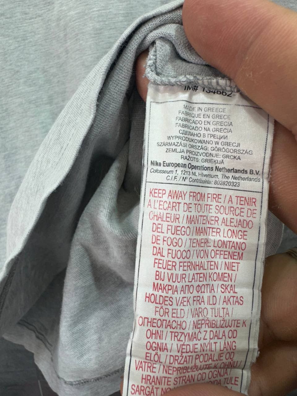 Nike × Vintage VINTAGE NIKE TOWN London T-SHIRT Grey Size M Size US M / EU 48-50 / 2 - 8 Thumbnail