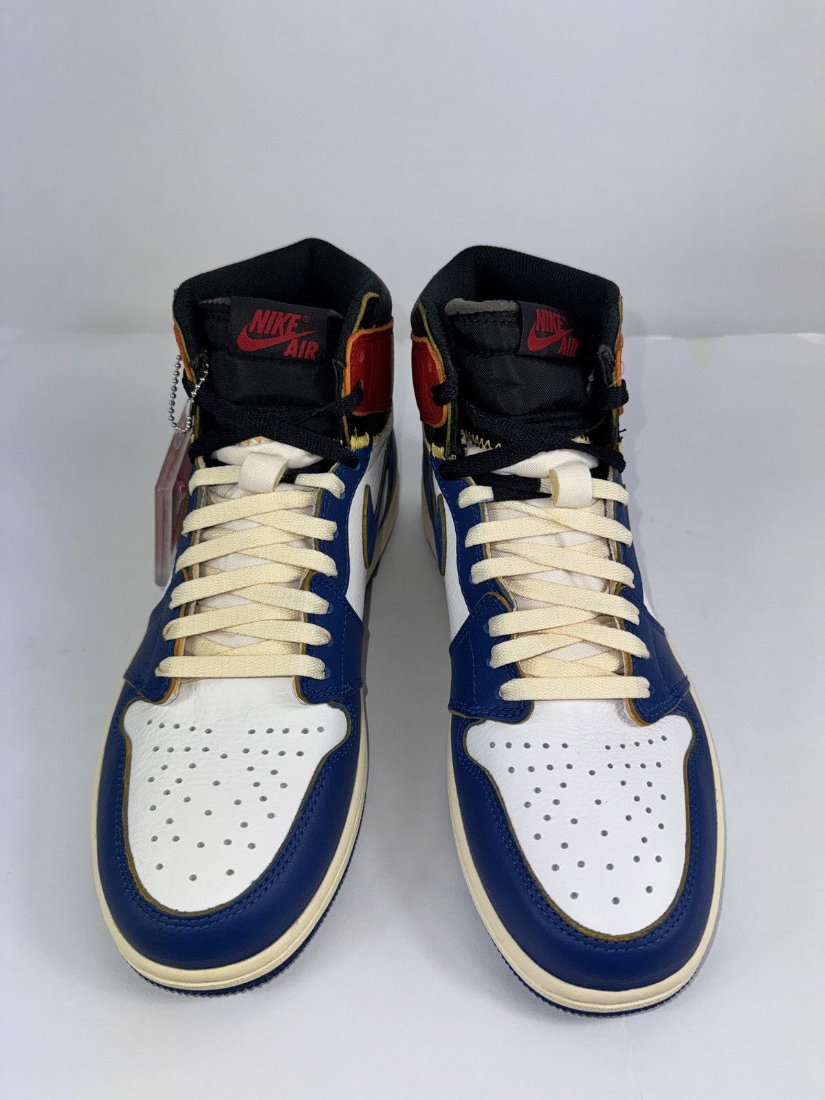Jordan Brand JORDAN 1 RETRO UNION LOS ANGELES STORM BLUE SNEAKERS Size US 9.5 / EU 42-43 - 2 Thumbnail
