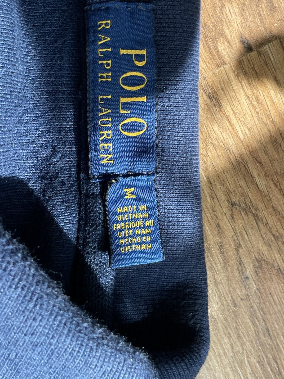 Polo Ralph Lauren × Vintage Vintage long-sleeve polo Ralf Lauren Chief Keef style Size US M / EU 48-50 / 2 - 8 Thumbnail